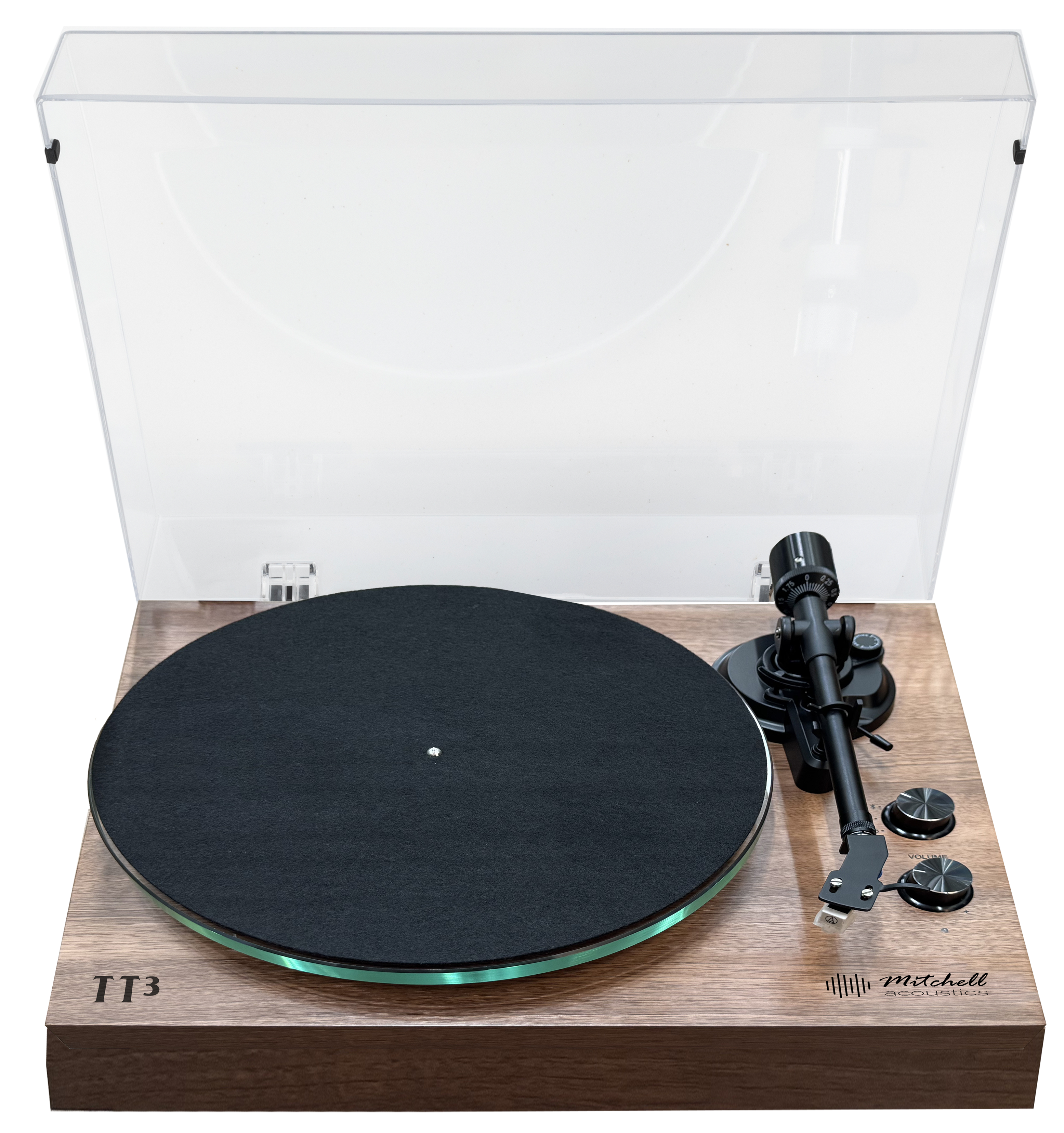 Mitchell Acoustics UStream TT3 Bluetooth Vinyl Turntable - Walnut thumbnail image