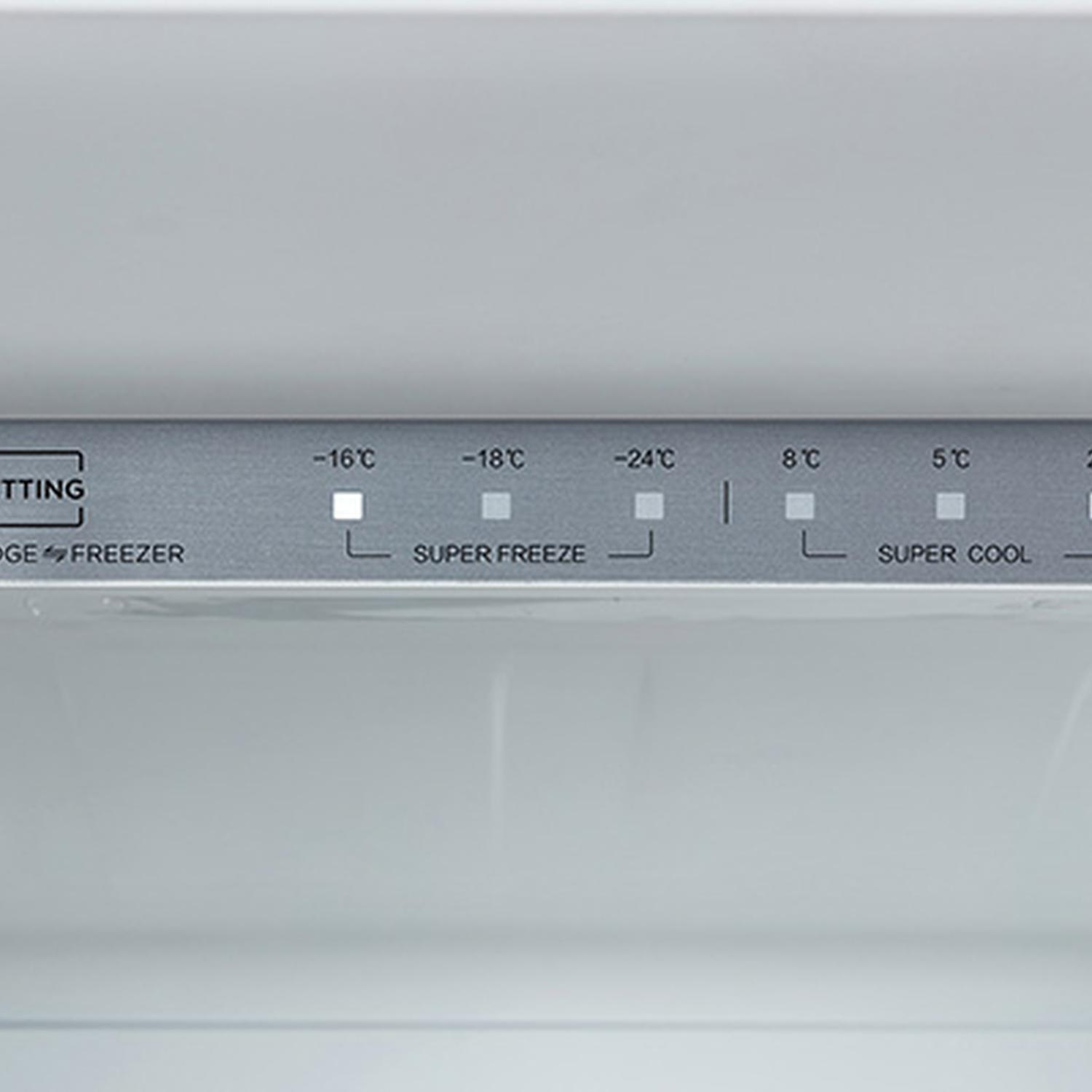Midea MDRB379FGD01 54.7cm 60/40 Total No Frost Fridge Freezer - White thumbnail image