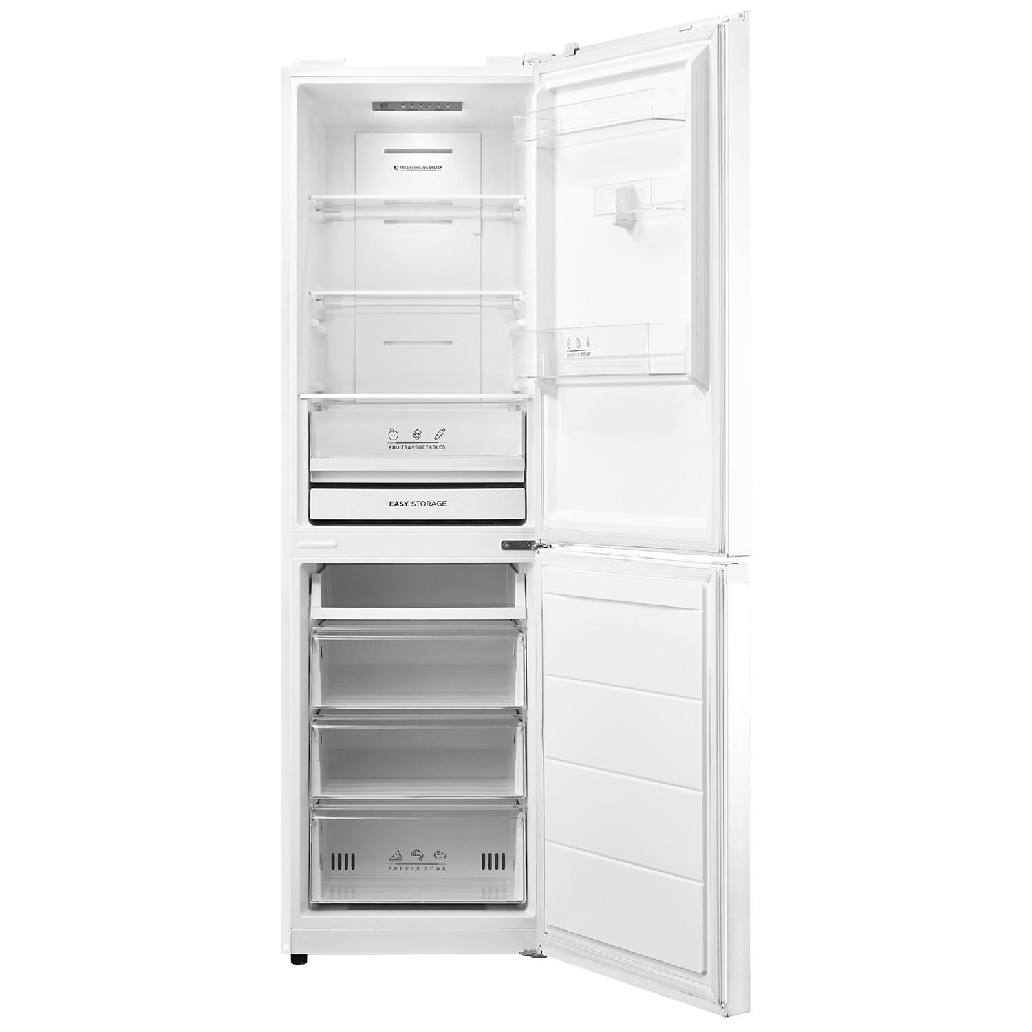 Midea MDRB379FGD01 54.7cm 60/40 Total No Frost Fridge Freezer - White thumbnail image