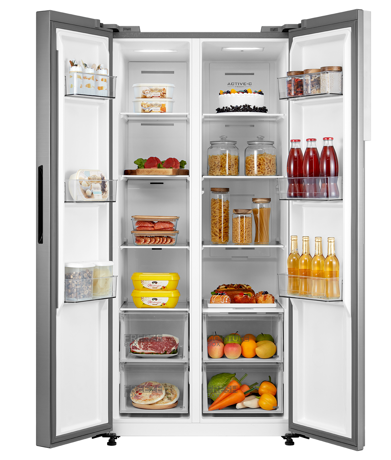 Midea MDRS619FIE46 83.5cm 460L Frost Free Fridge Freezer thumbnail image