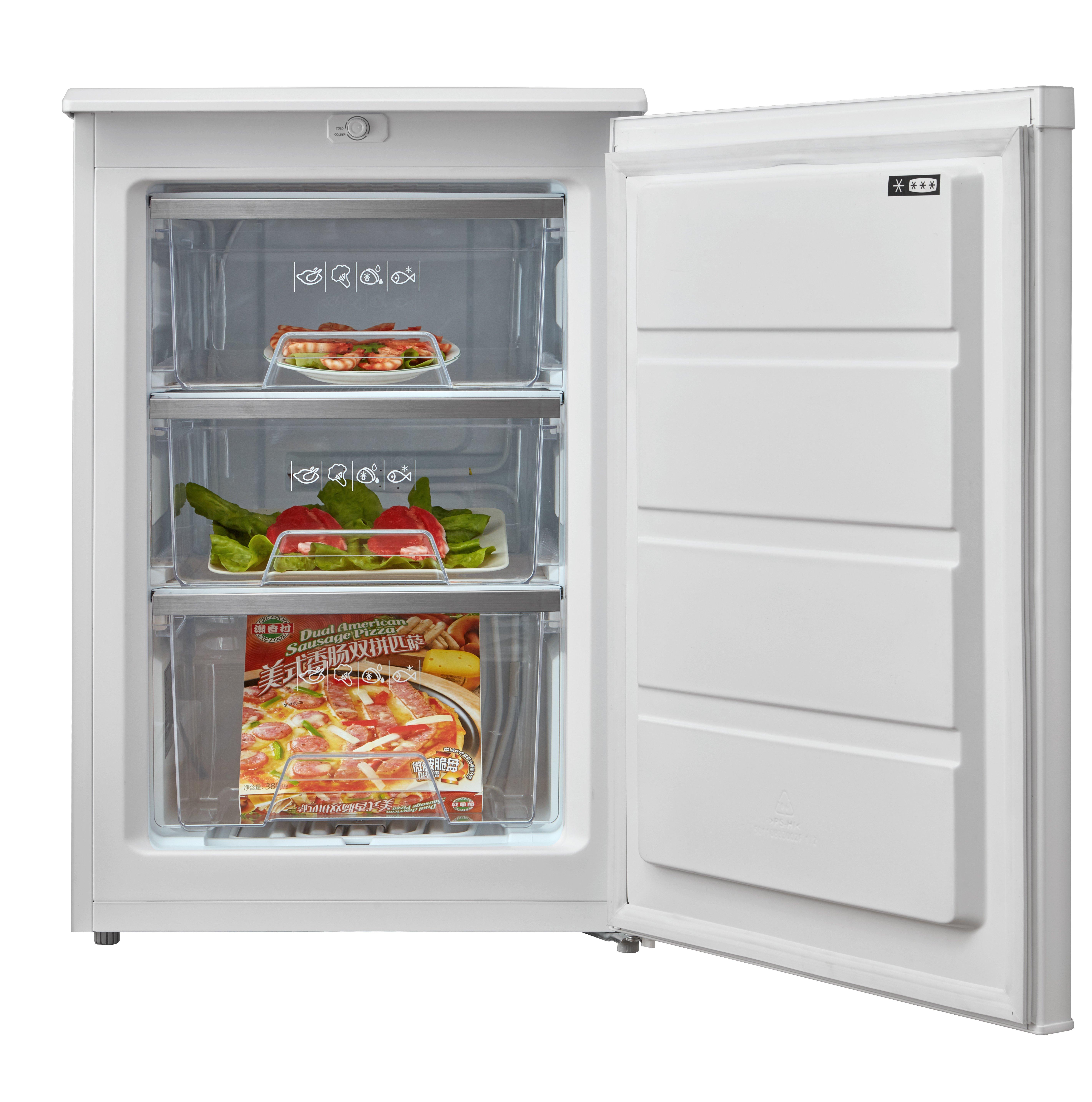 Midea MDRU129FZE01 55.3cm Undercounter Freezer- White thumbnail image