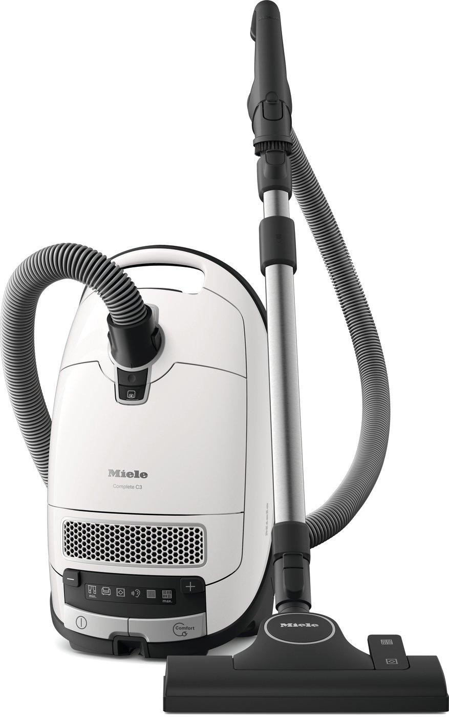Miele C3ALLERGY Bagged Cylinder Vacuum Cleaner - Lotus White thumbnail image