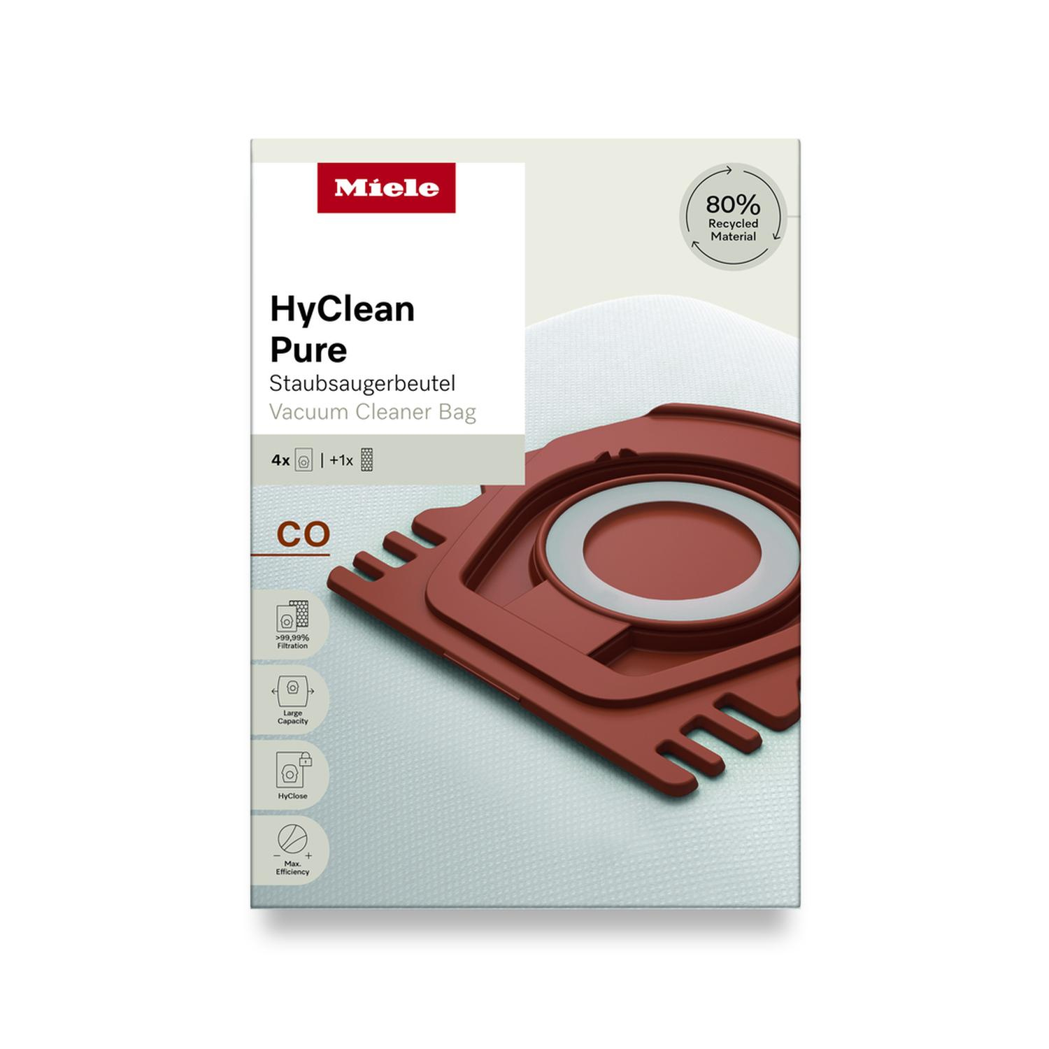 Miele HyClean Pure CO  Vacuum Cleaner Bags thumbnail image