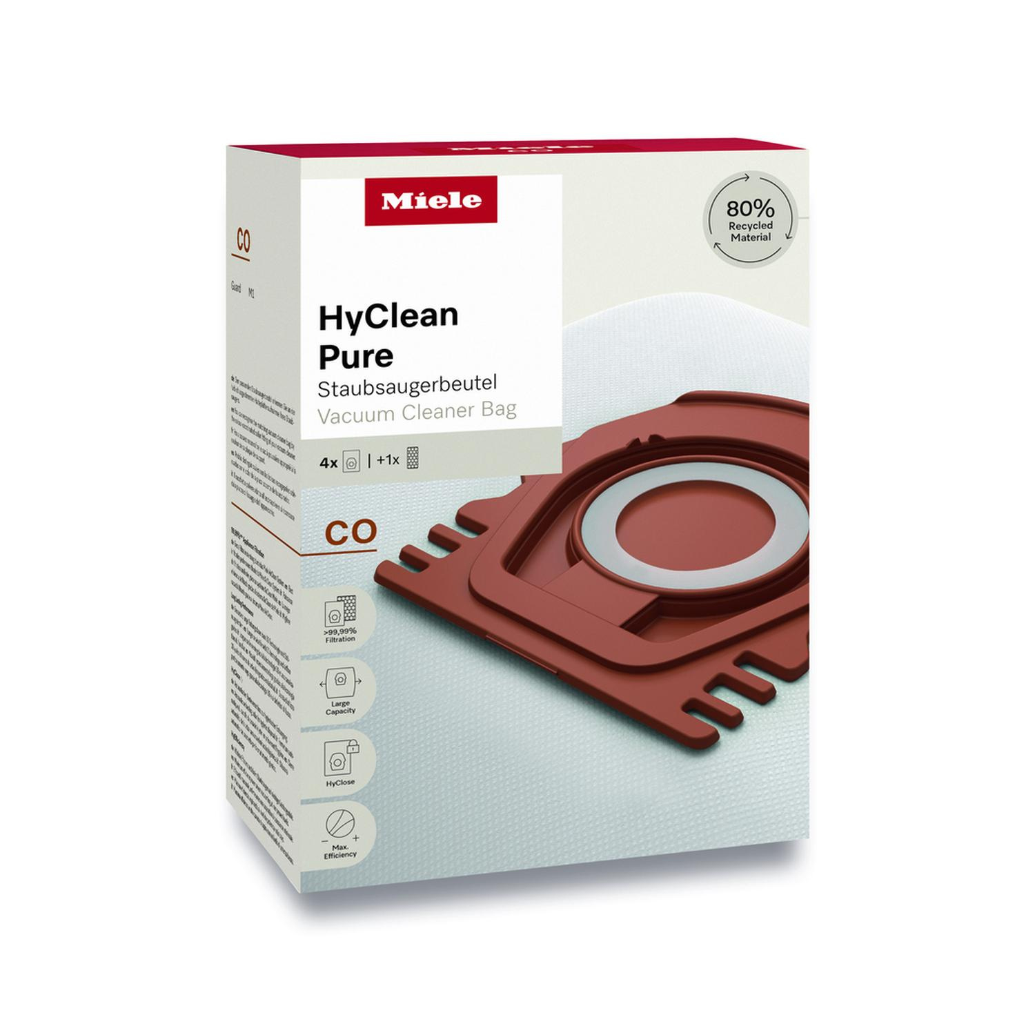 Miele HyClean Pure CO  Vacuum Cleaner Bags thumbnail image