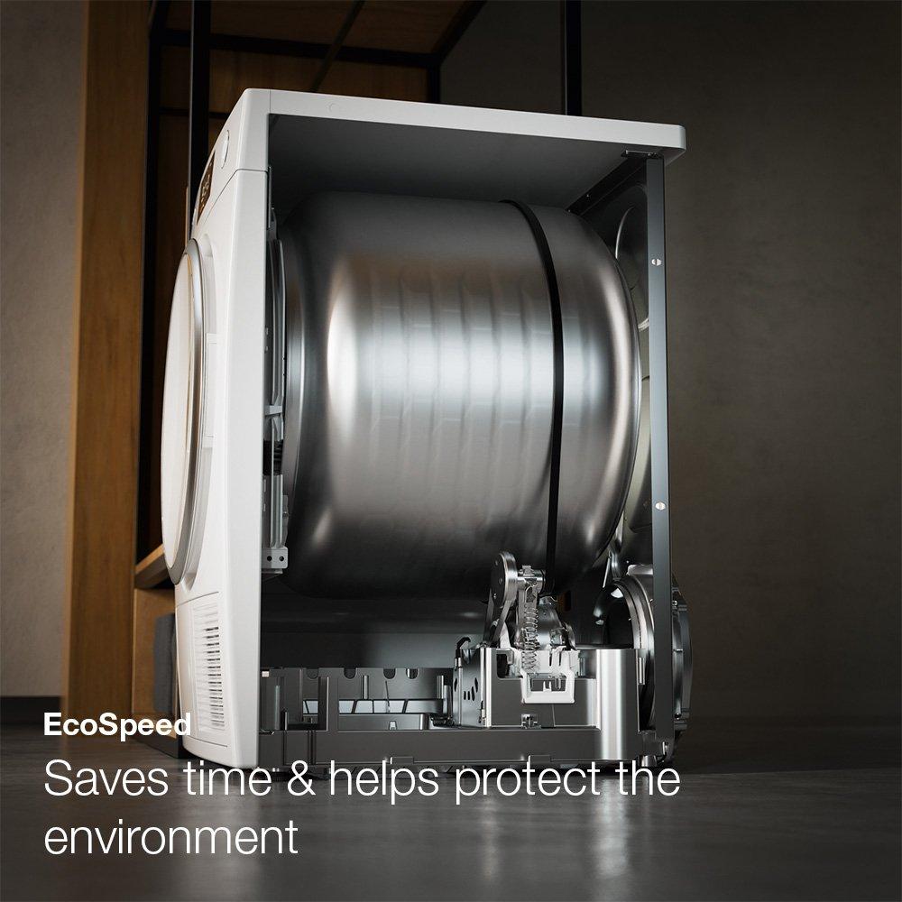 Miele TEC665WP 8kg Heat Pump Tumble Dryer - Lotus White thumbnail image