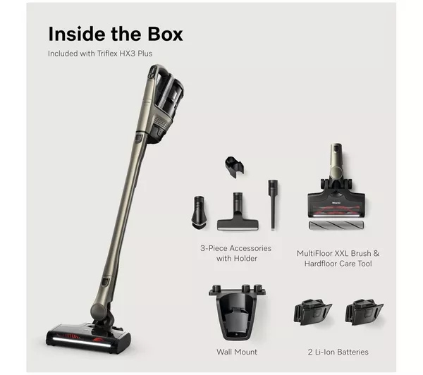 Triflex HX3 Plus  Cordless Vacuum - Titanium Pearl thumbnail image