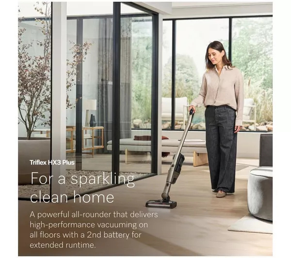 Triflex HX3 Plus  Cordless Vacuum - Titanium Pearl thumbnail image