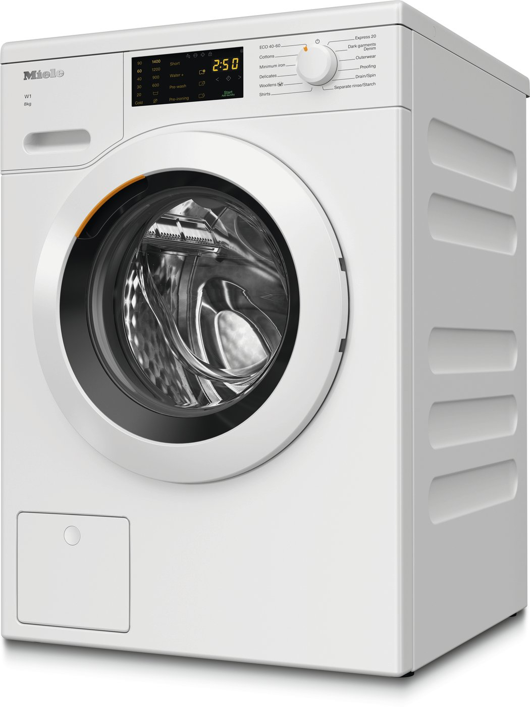 Miele WCD020WPS 8kg 1400 Spin Washing Machine - Lotus White thumbnail image