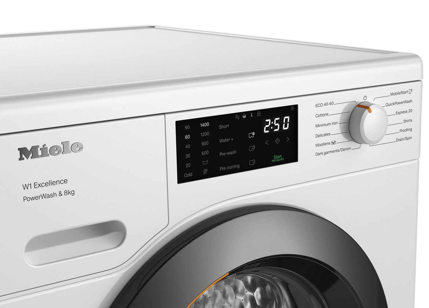 Miele WEB365WCS 8kg 1400 Spin Washing Machine thumbnail image
