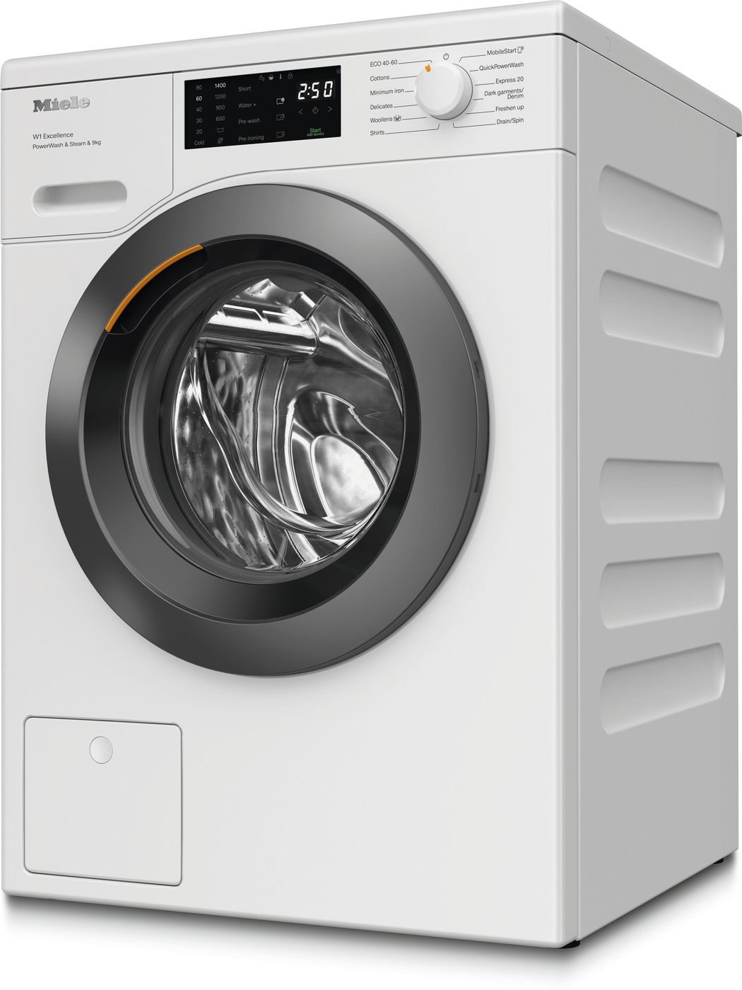 Miele WED385 WCS 9kg 1400 Spin Washing Machine - White thumbnail image