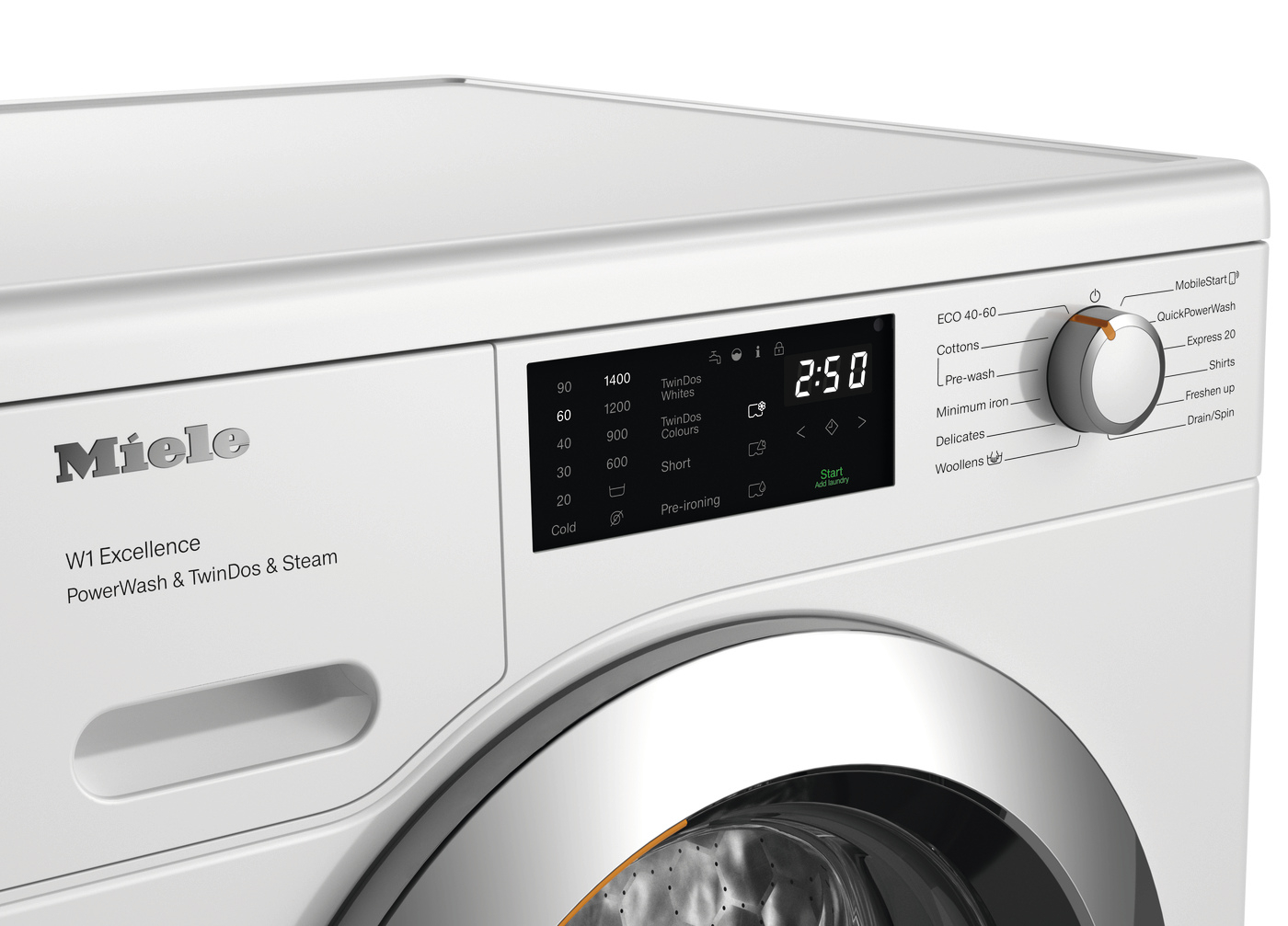 Miele WEG885WCS 9kg 1400 Spin Washing Machine thumbnail image