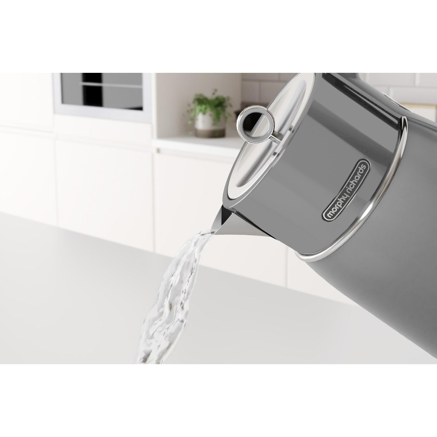 Morphy Richards 100705 1.5 Litre Signature Matt Grey Jug Kettle thumbnail image
