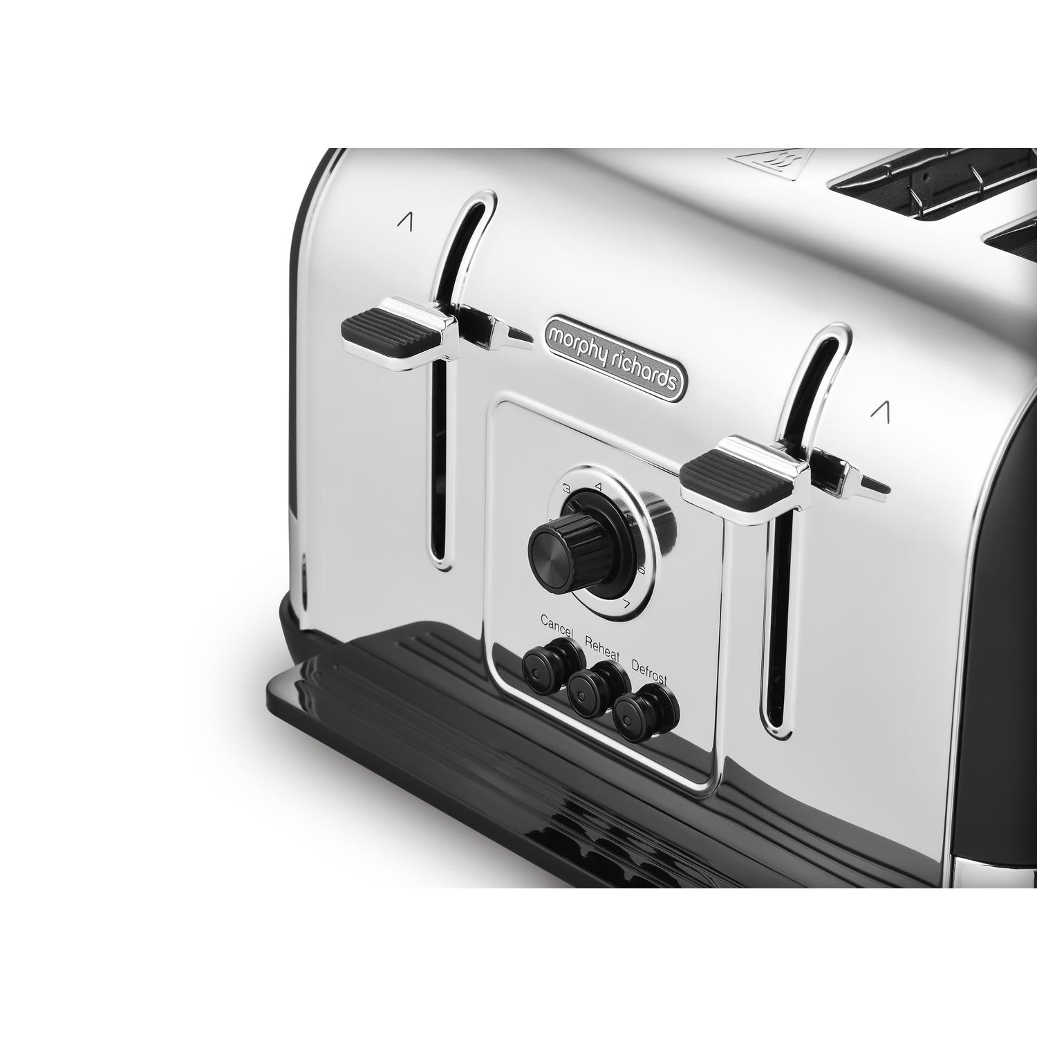 Morphy Richards 240131 Venture 4 Slice Toaster - Black thumbnail image
