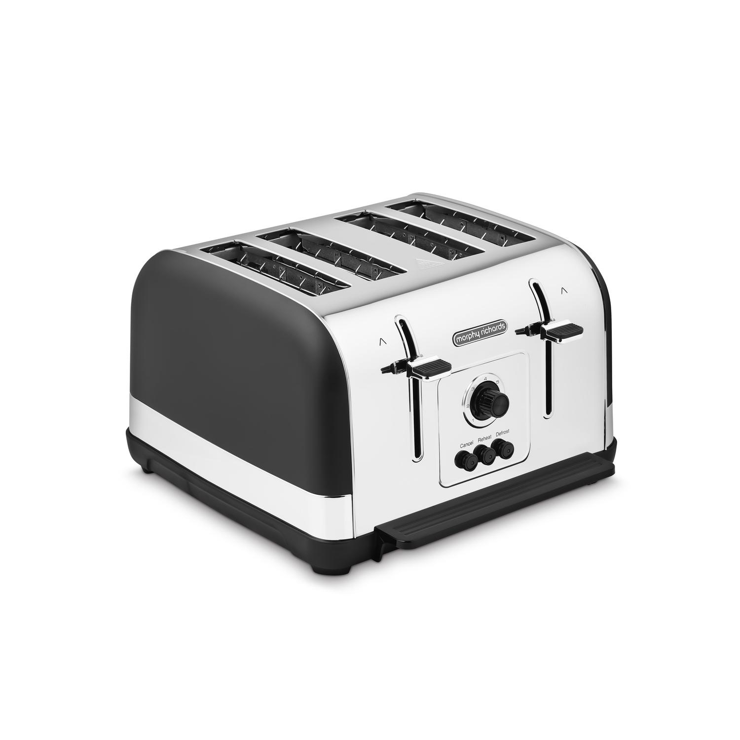 Morphy Richards 240131 Venture 4 Slice Toaster - Black thumbnail image
