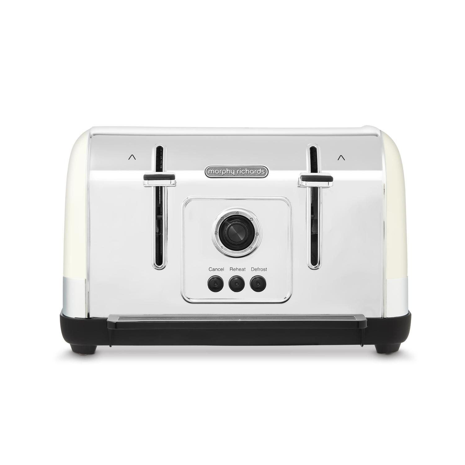 Morphy Richards 240132 Venture 4 Slice Toaster - Cream thumbnail image