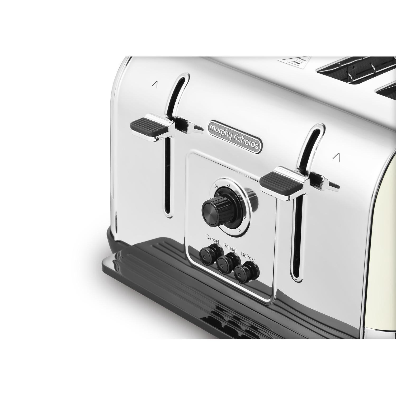 Morphy Richards 240132 Venture 4 Slice Toaster - Cream thumbnail image