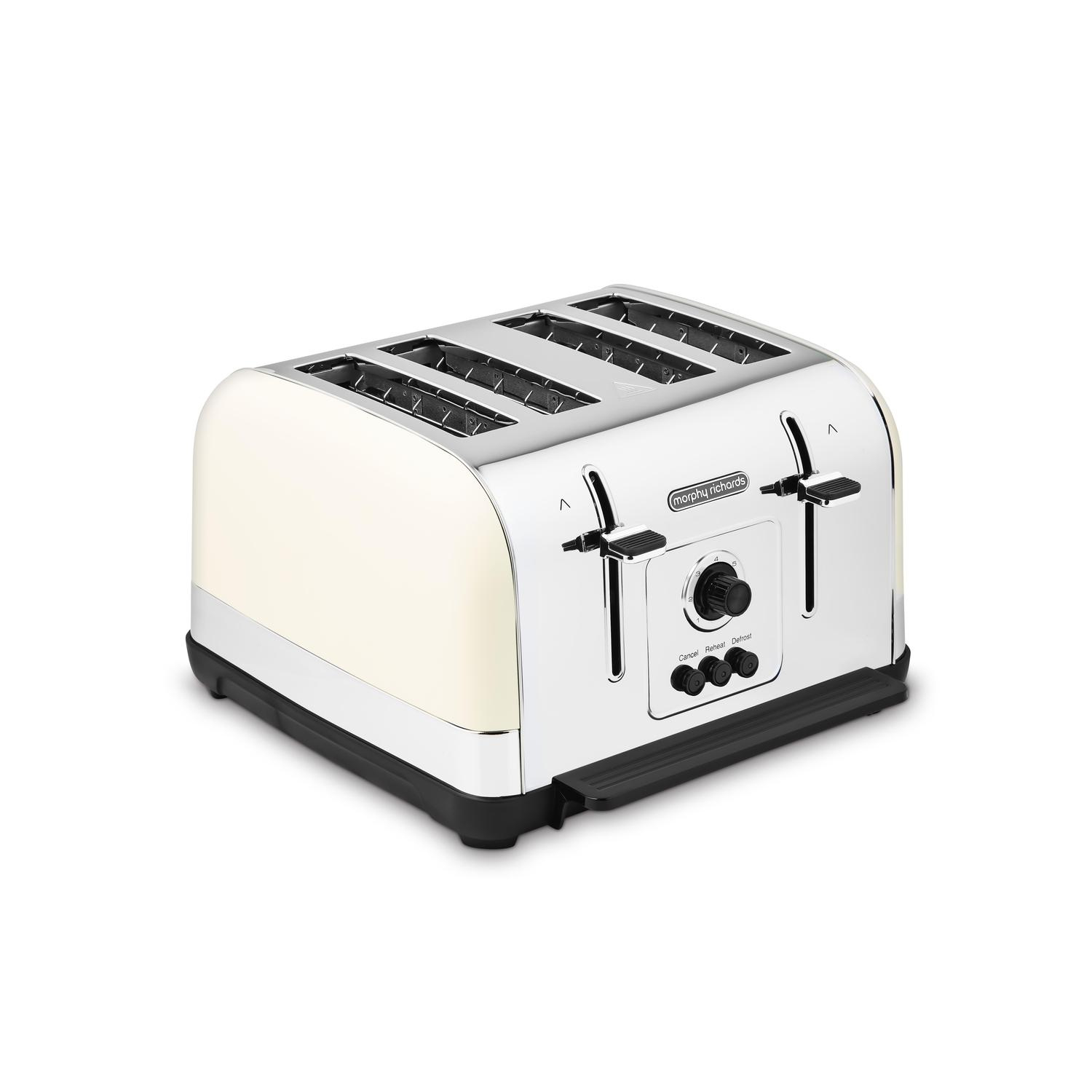 Morphy Richards 240132 Venture 4 Slice Toaster - Cream thumbnail image