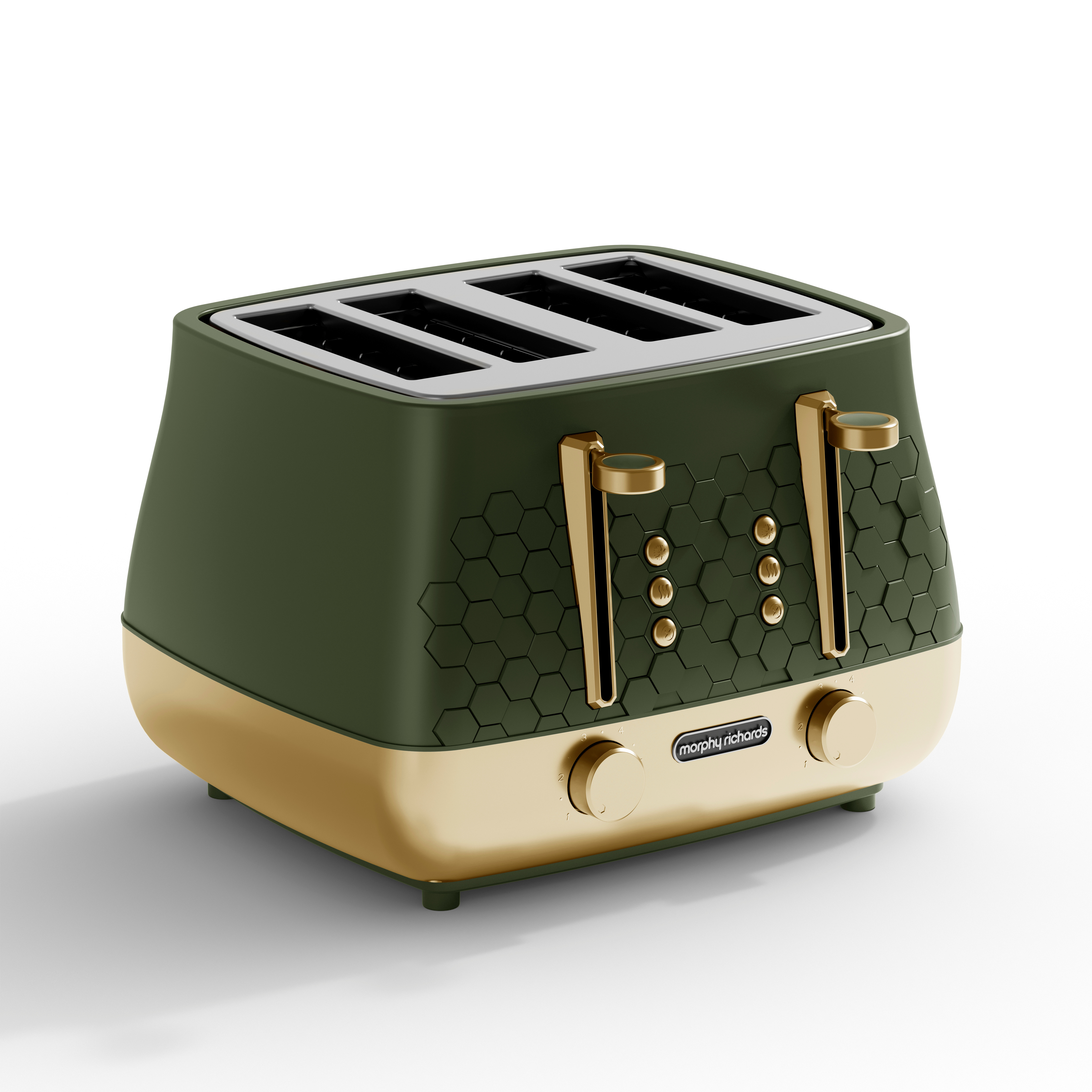 Morphy Richards 243022 Cassini 4-Slice Toaster Olivine - Green thumbnail image