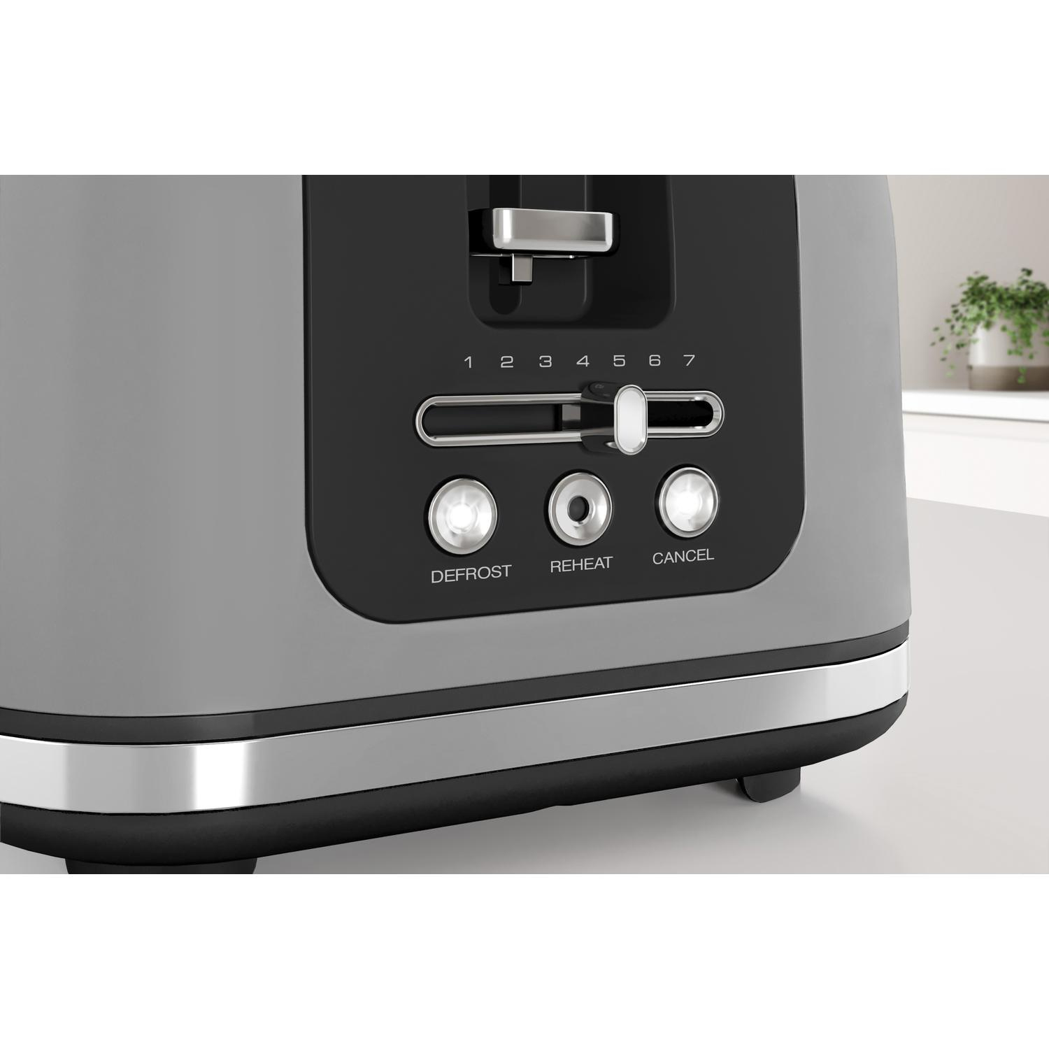Morphy Richards Signature 4 Slice Toaster - Grey thumbnail image