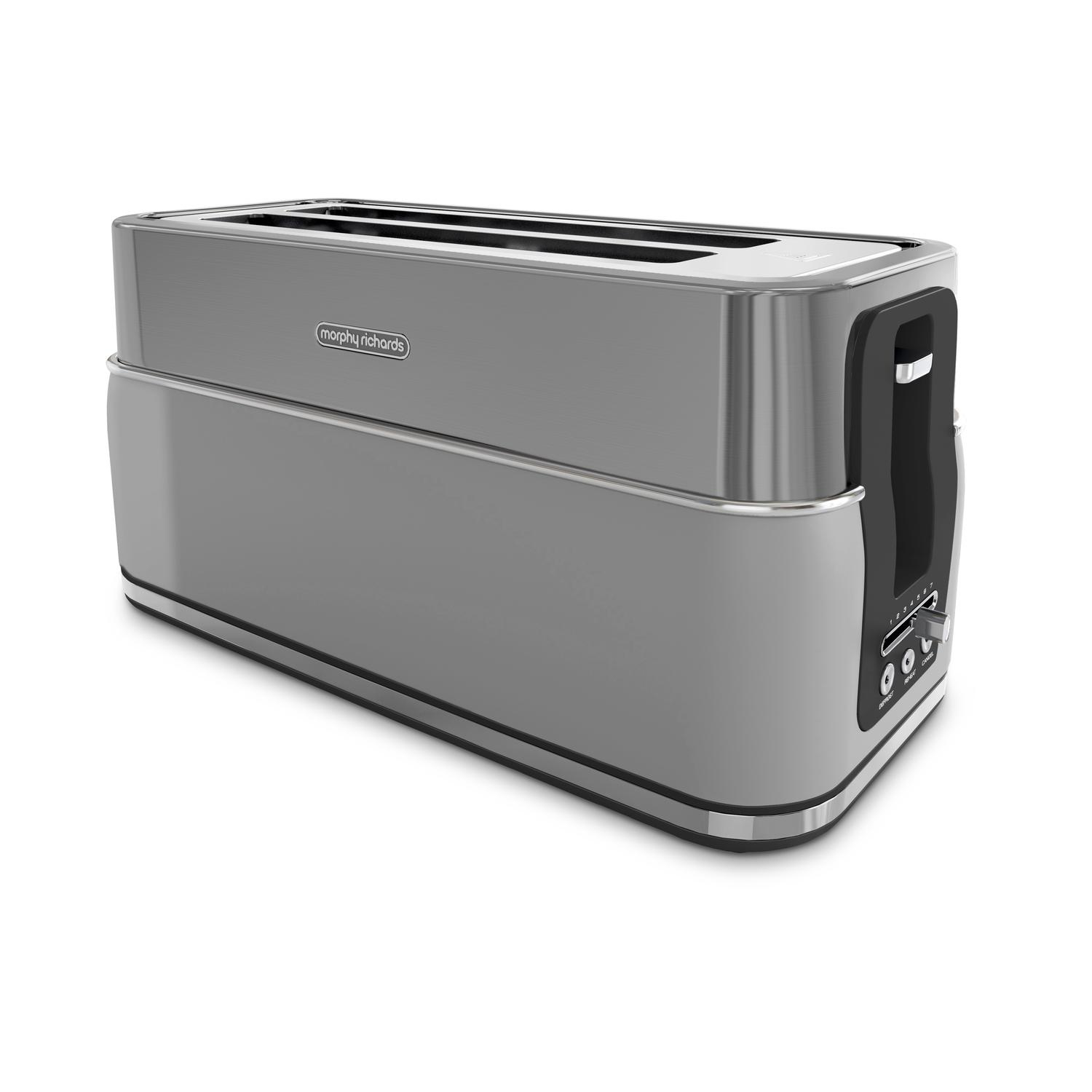 Morphy Richards Signature 4 Slice Toaster - Grey thumbnail image