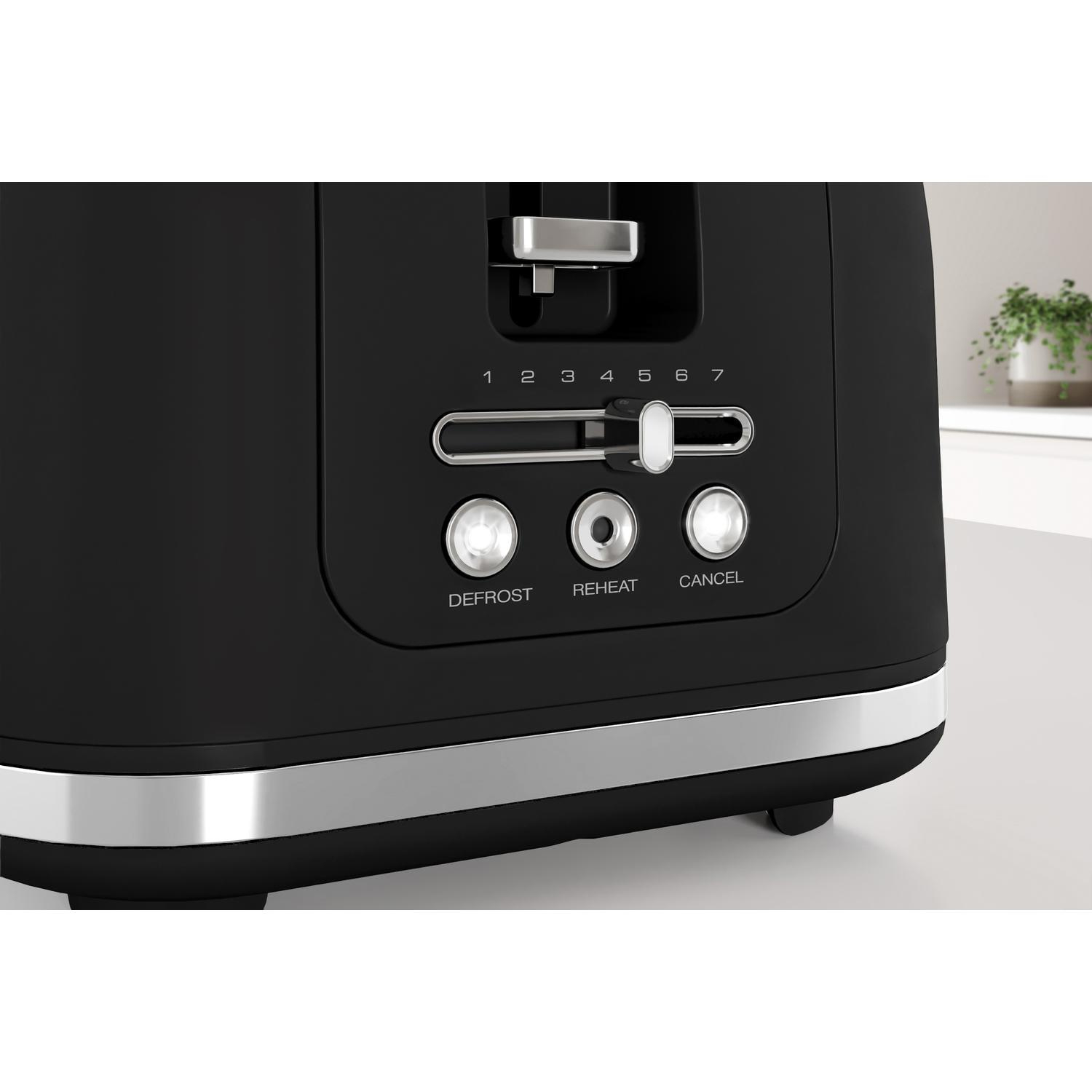 Morphy Richards 245744 Signature 4 Slice Toaster - Black thumbnail image
