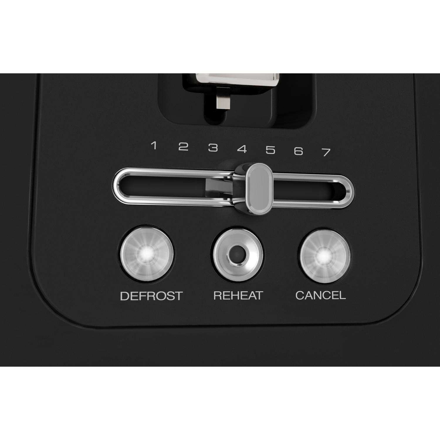 Morphy Richards 245744 Signature 4 Slice Toaster - Black thumbnail image