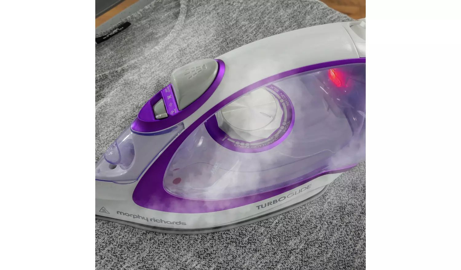 Morphy Richards 302000 TurboGlide Steam Iron - Purple thumbnail image
