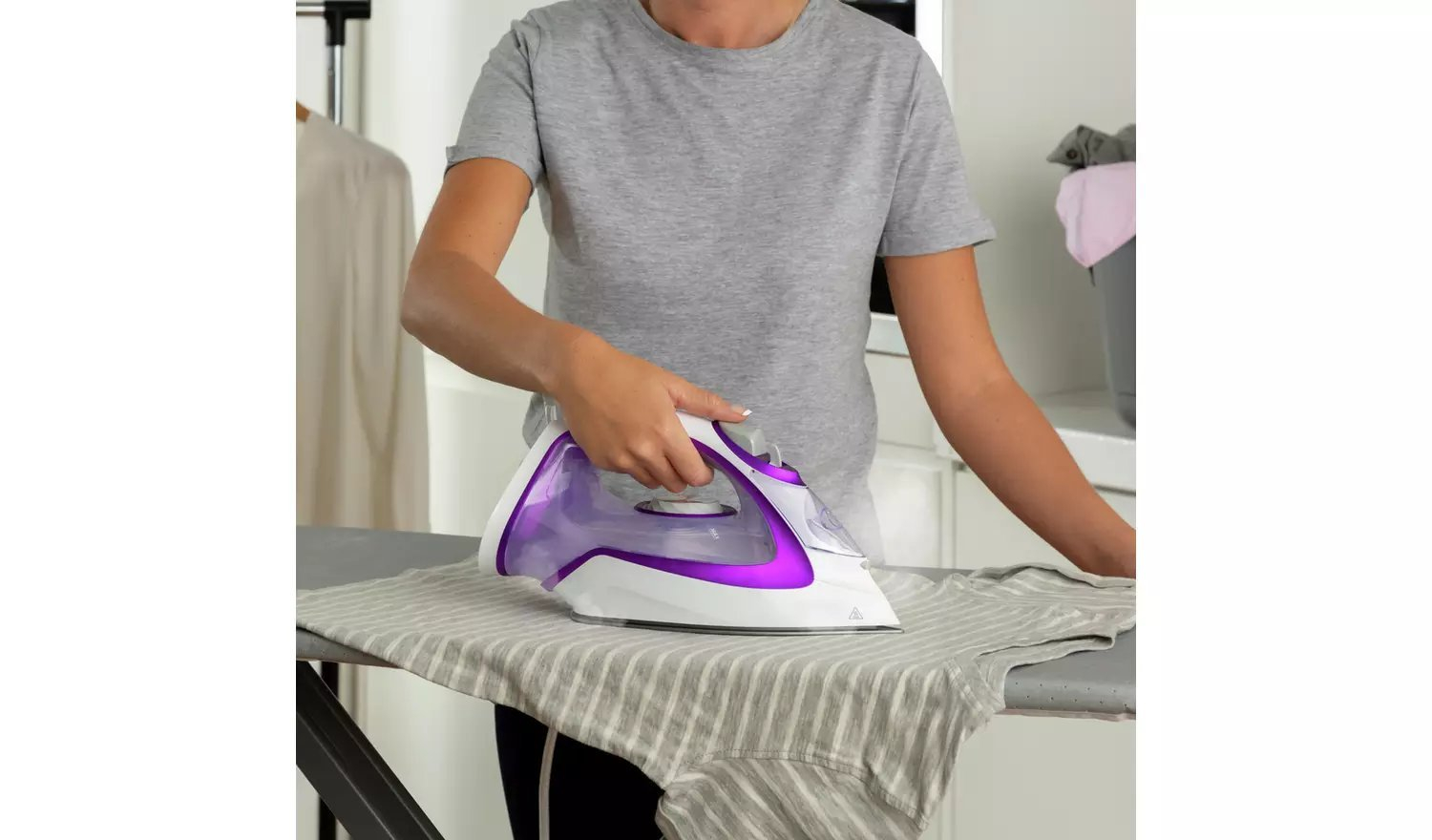 Morphy Richards 302000 TurboGlide Steam Iron - Purple thumbnail image