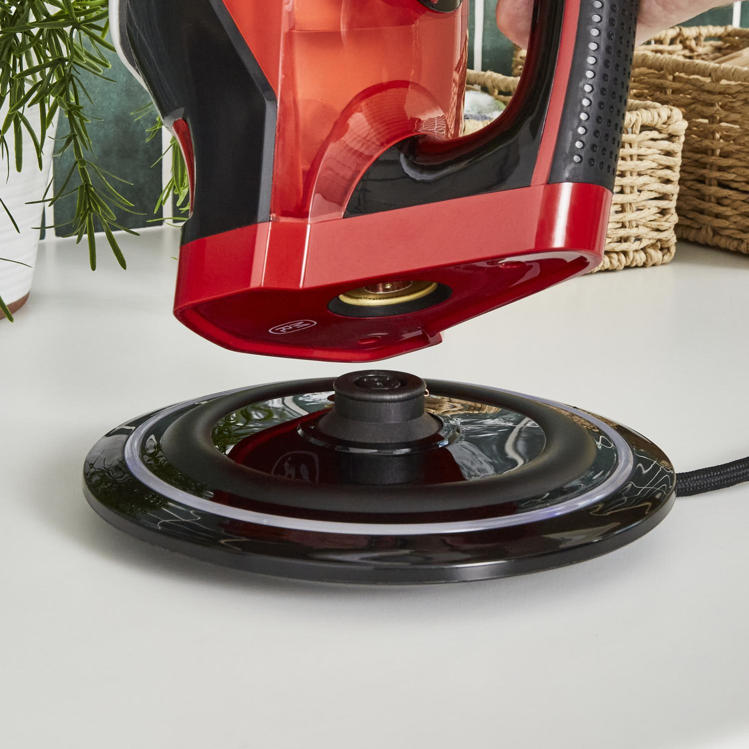 Morphy Richards 303250 EasyCharge Cordless Steam Iron - Red thumbnail image