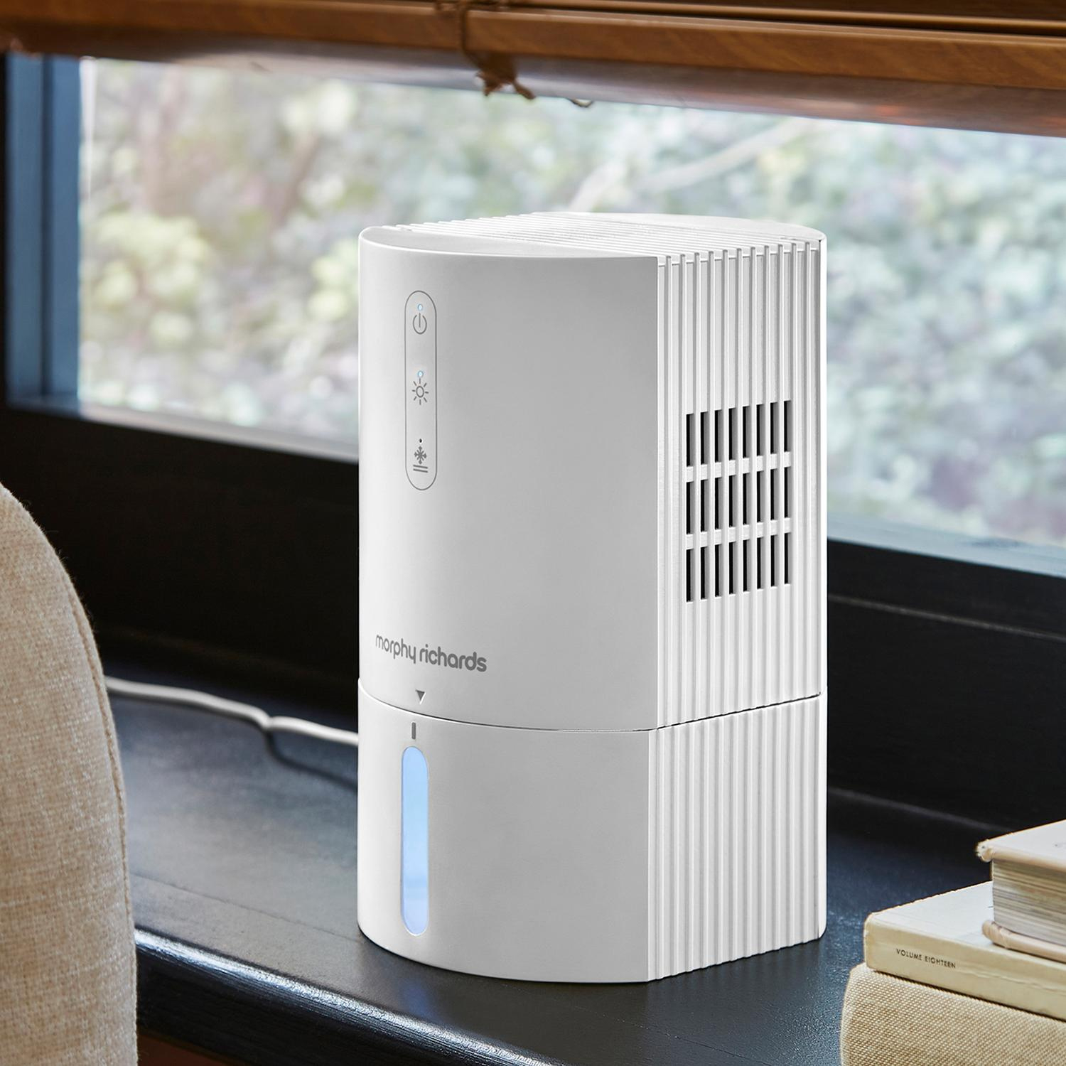 Morphy Richards 822000  PureFresh 0.9 Litre Dehumidifier - White thumbnail image