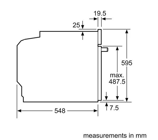 Neff B1DCC0AK3B 59.4cm Built In Single Oven thumbnail image