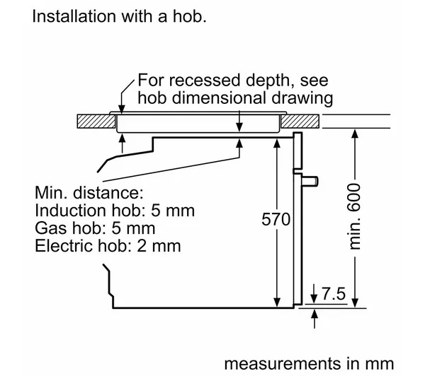 Neff B1DCC0AK3B 59.4cm Built In Single Oven thumbnail image