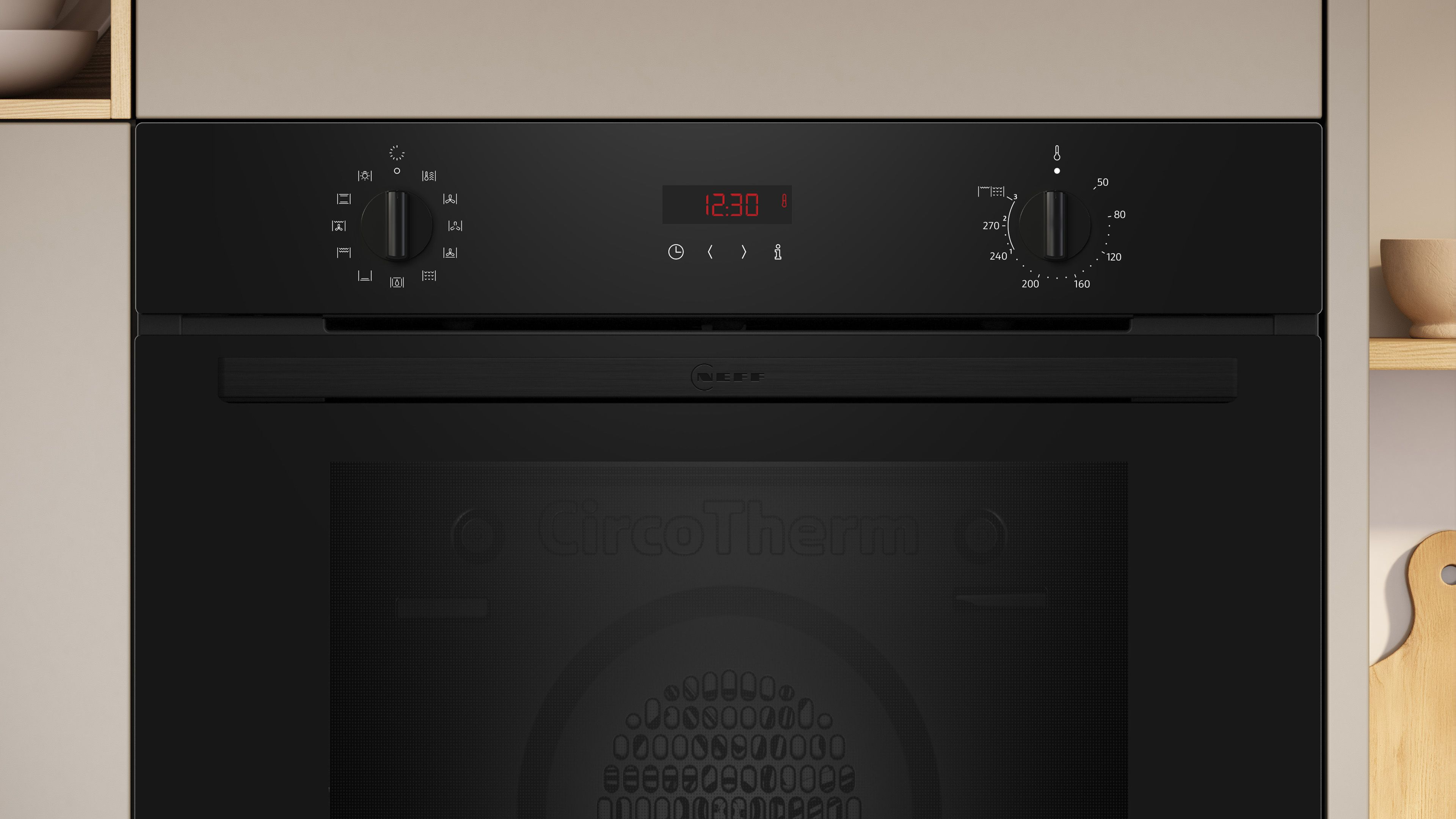 Neff B2DCG7AK3B Built In Electric Single Oven  thumbnail image