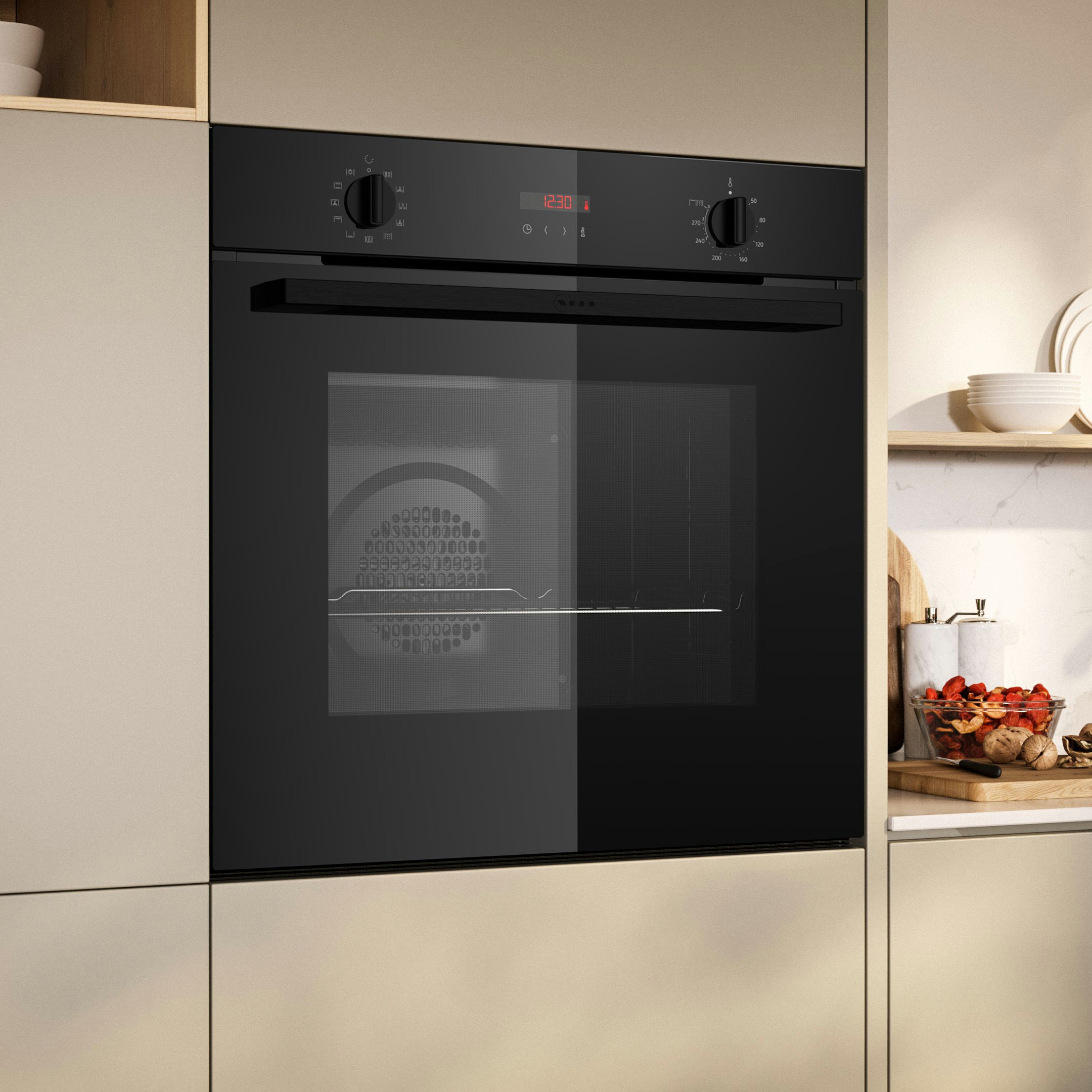 Neff B2DCG7AK3B Built In Electric Single Oven  thumbnail image