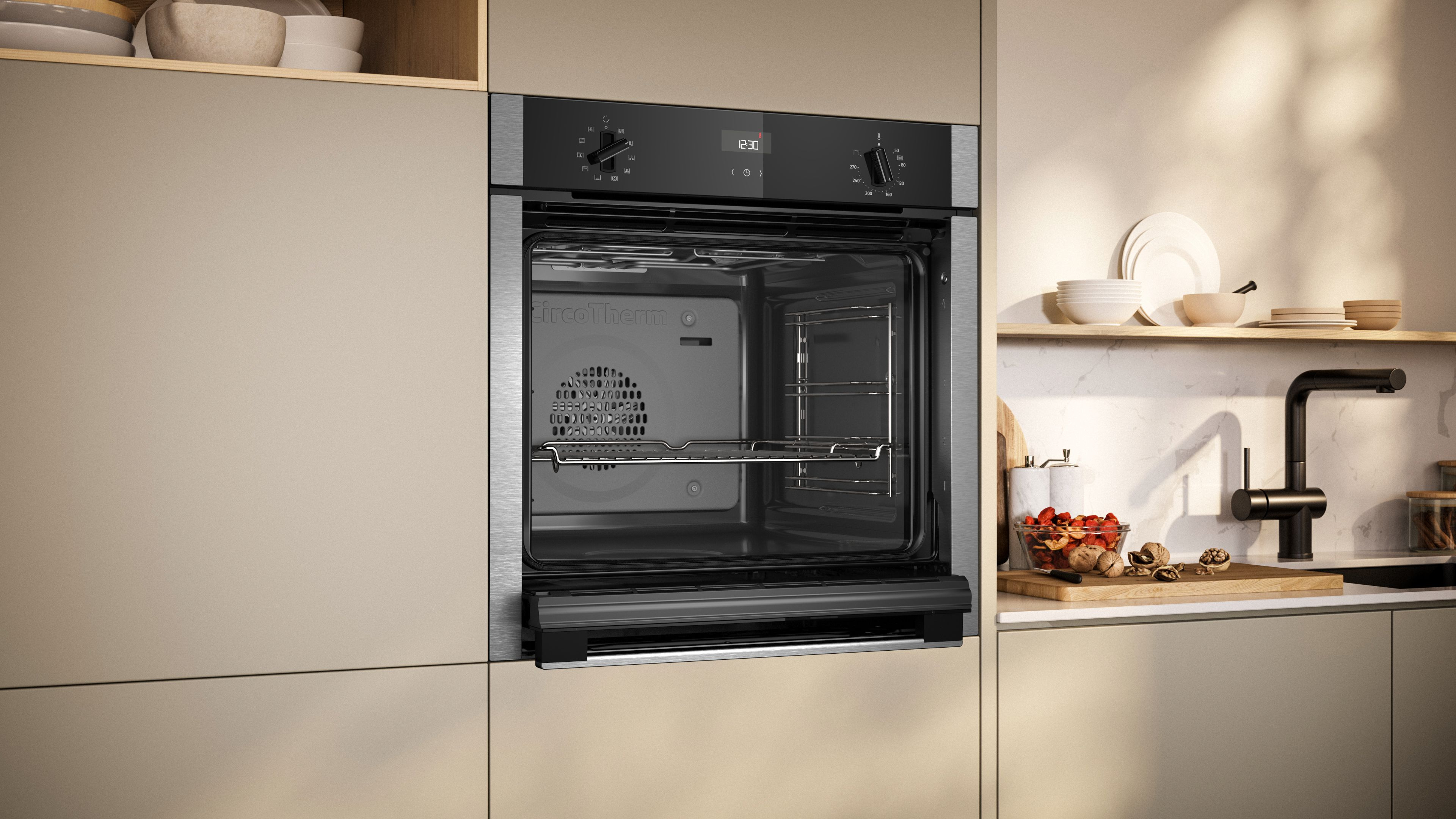 Neff B3ACE4AN3B Slide & Hide Built In Electric Single Oven  thumbnail image
