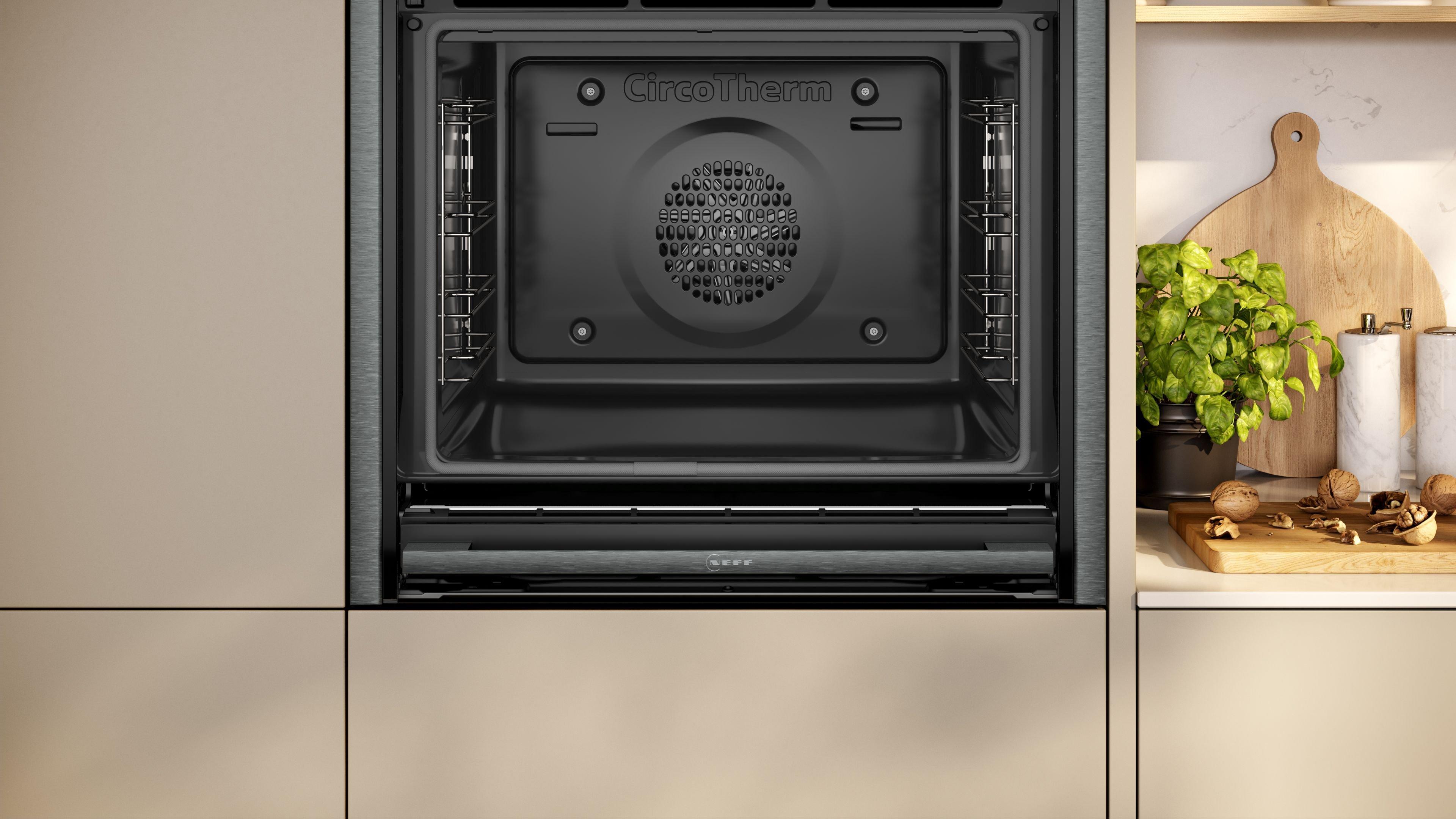 NEFF B54CR71G0B Slide & Hide Built In Electric Single Oven thumbnail image