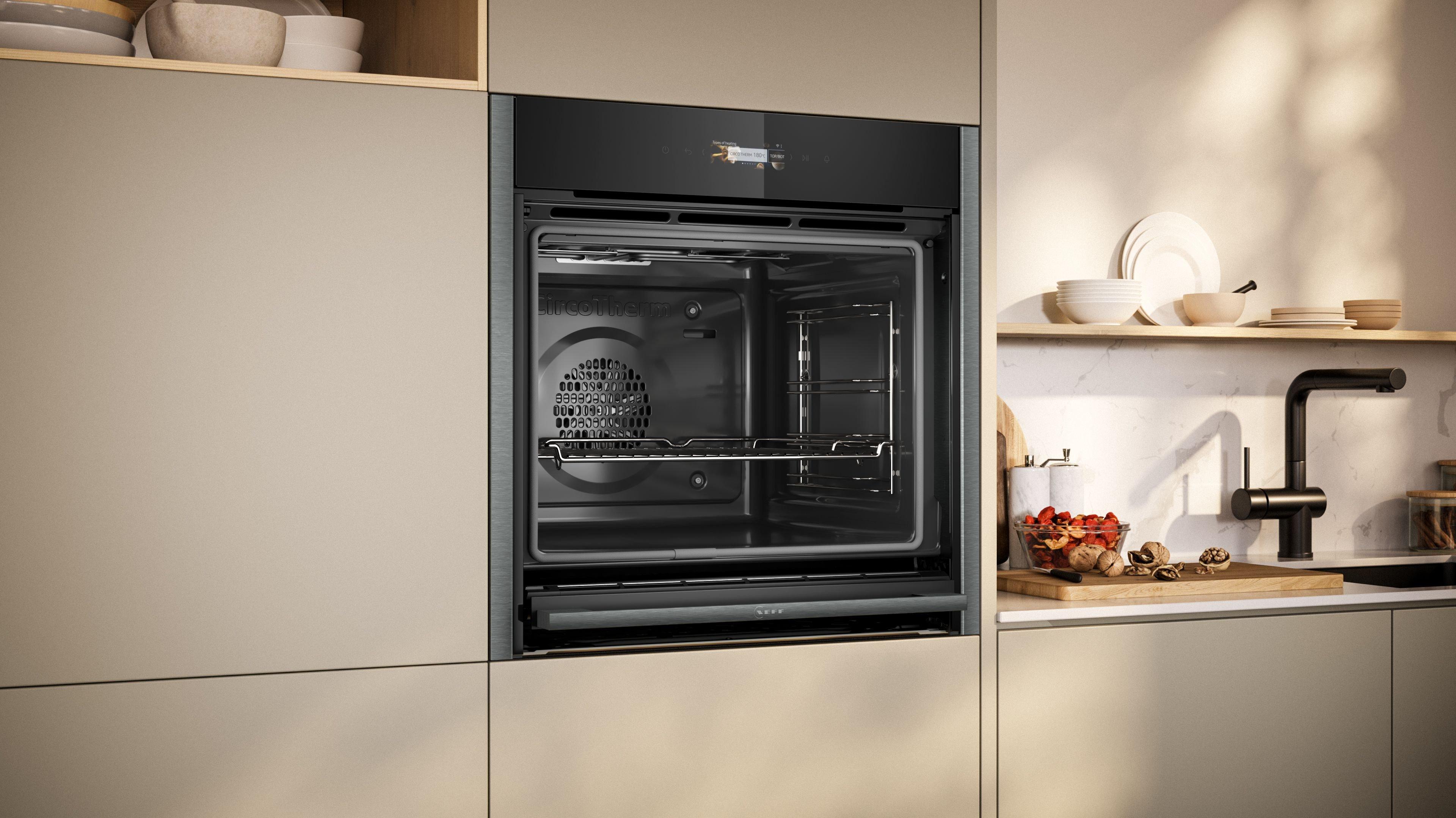 NEFF B54CR71G0B Slide & Hide Built In Electric Single Oven thumbnail image