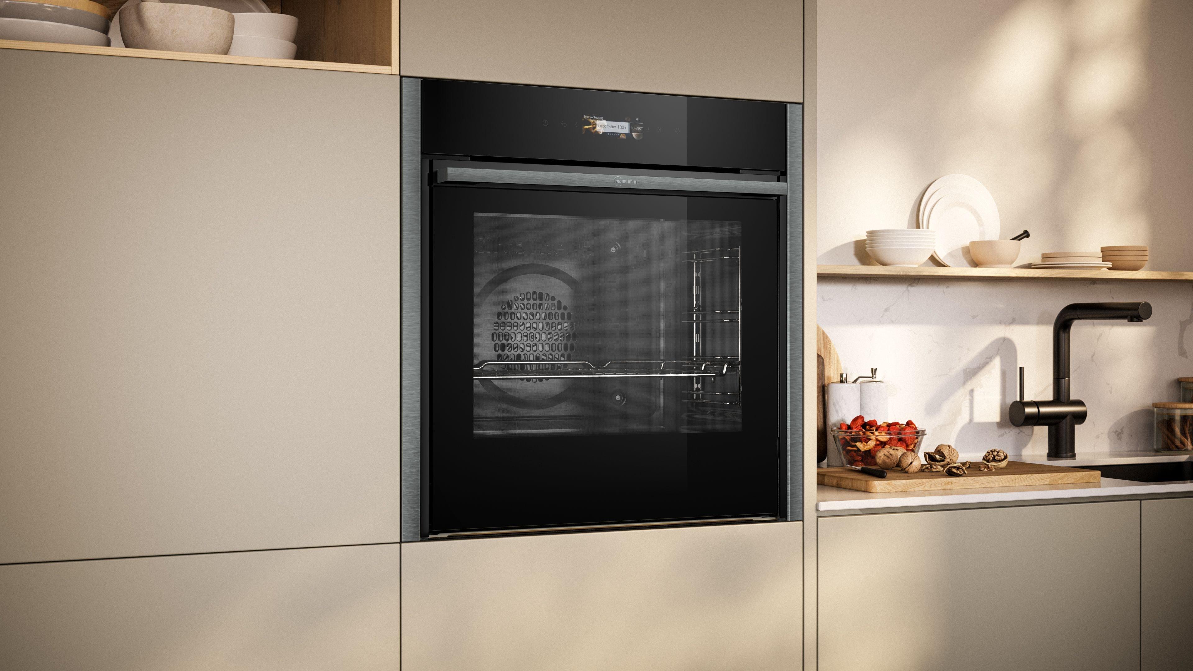 NEFF B54CR71G0B Slide & Hide Built In Electric Single Oven thumbnail image
