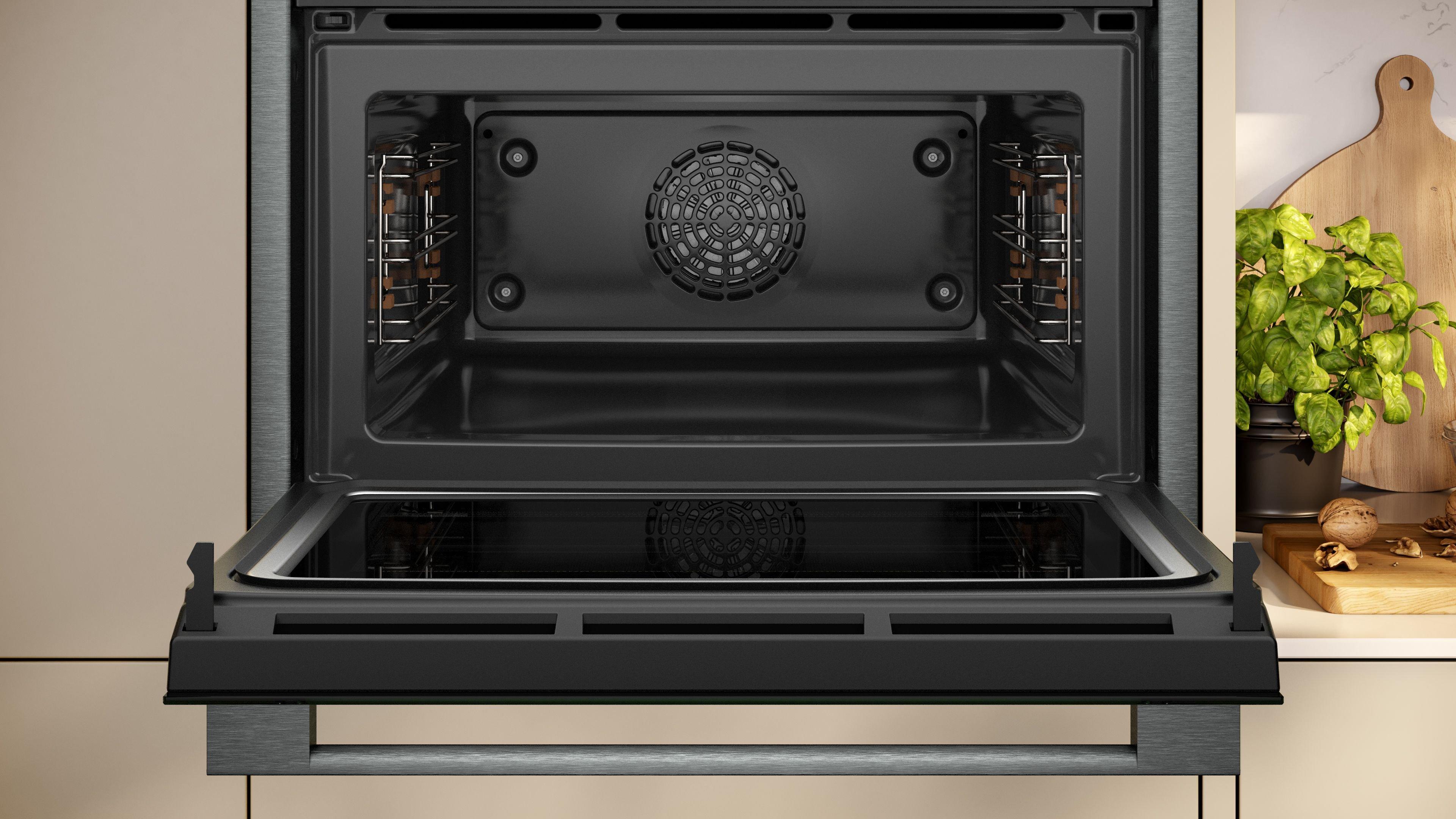NEFF C24MR21G0B Built In Compact Oven with microwave function thumbnail image