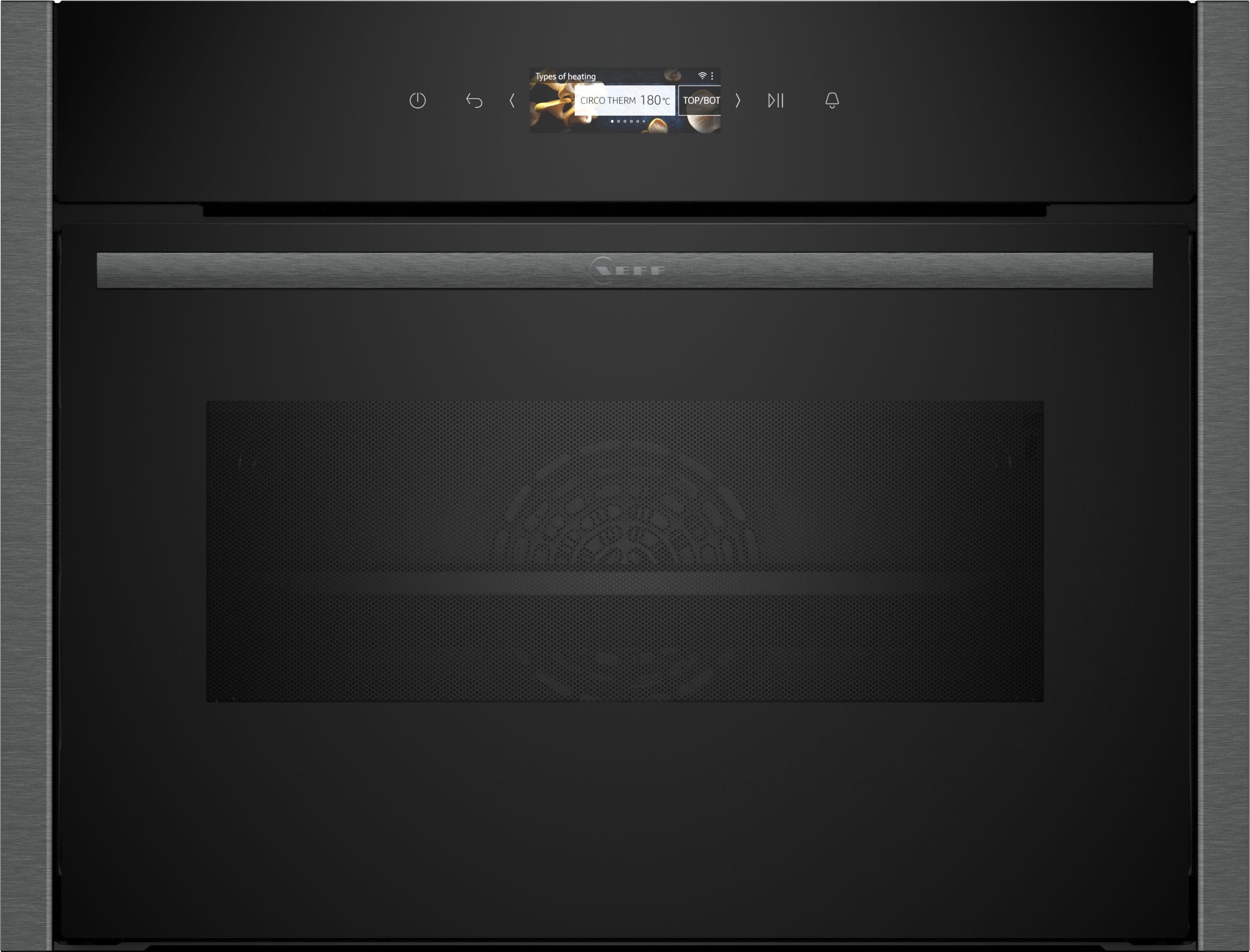NEFF C24MR21G0B Built In Compact Oven with microwave function thumbnail image