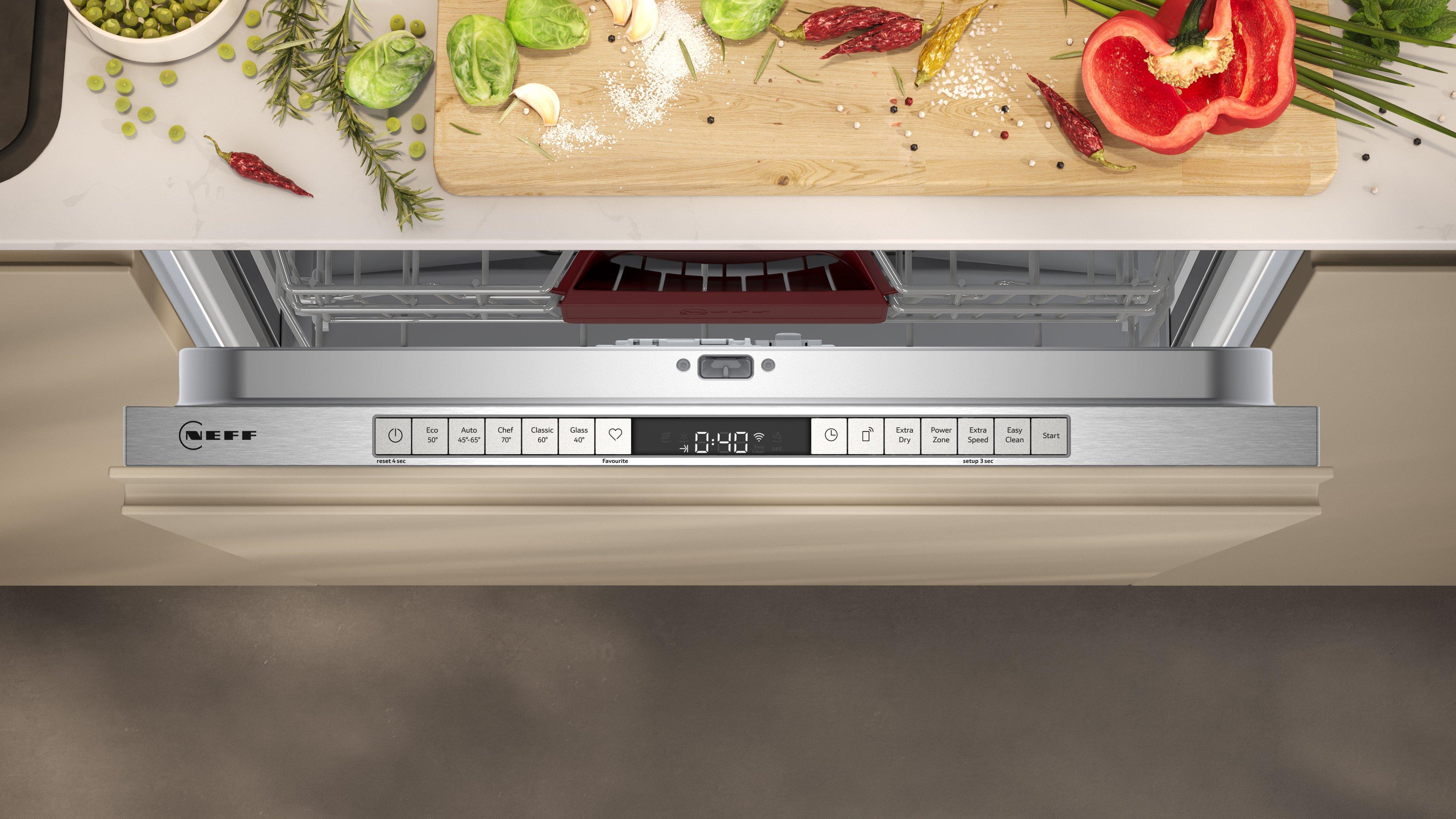 Neff S155HVX00G Integrated Dishwasher - 14 Place Settings thumbnail image