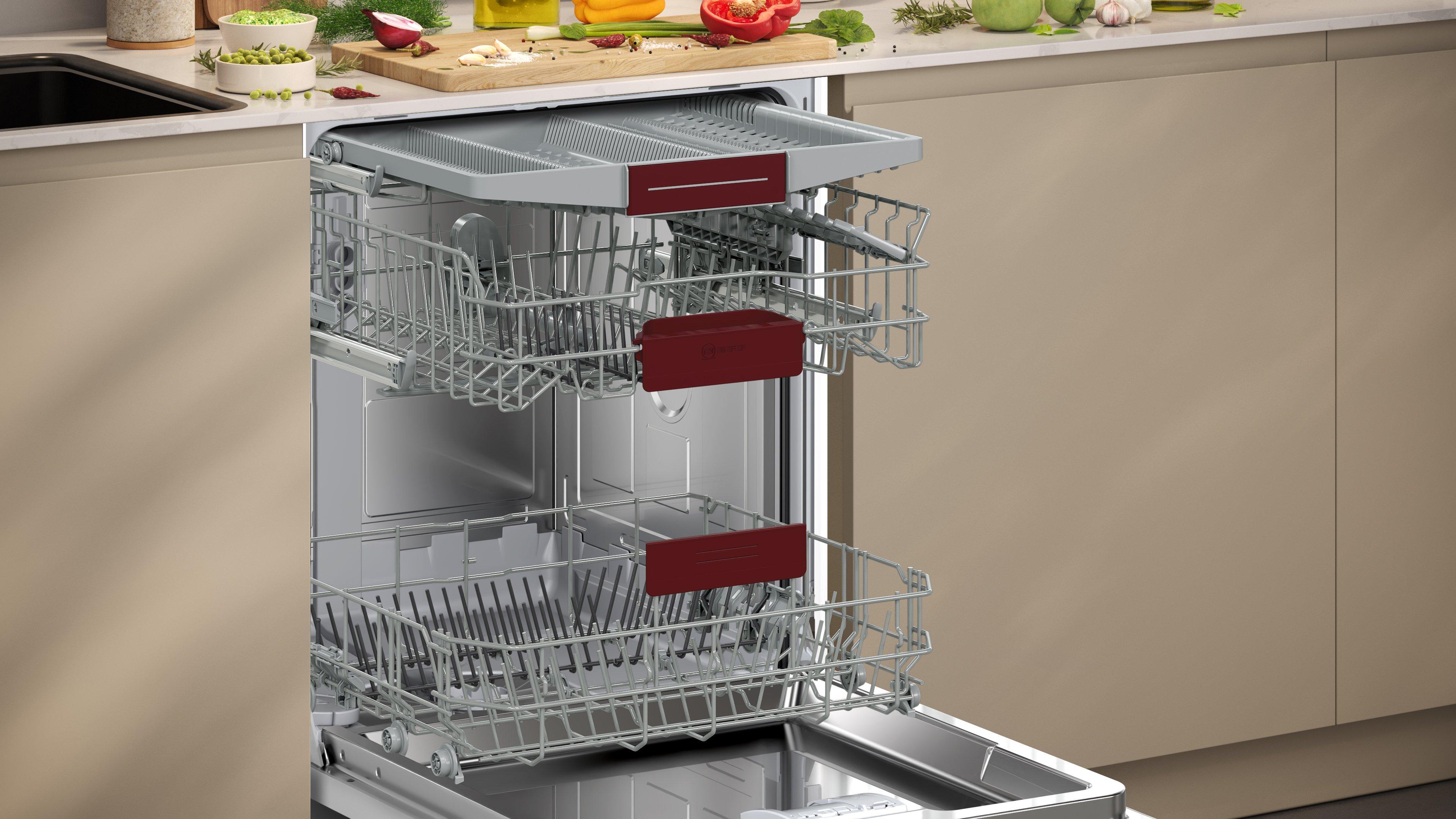 Neff S155HVX00G Integrated Dishwasher - 14 Place Settings thumbnail image