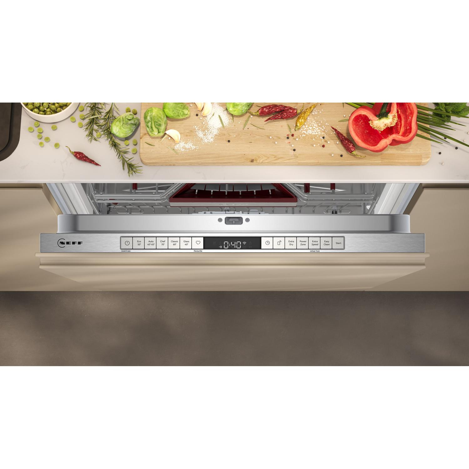 Neff S195HCX02G Integrated Dishwasher - 14 Place Settings thumbnail image