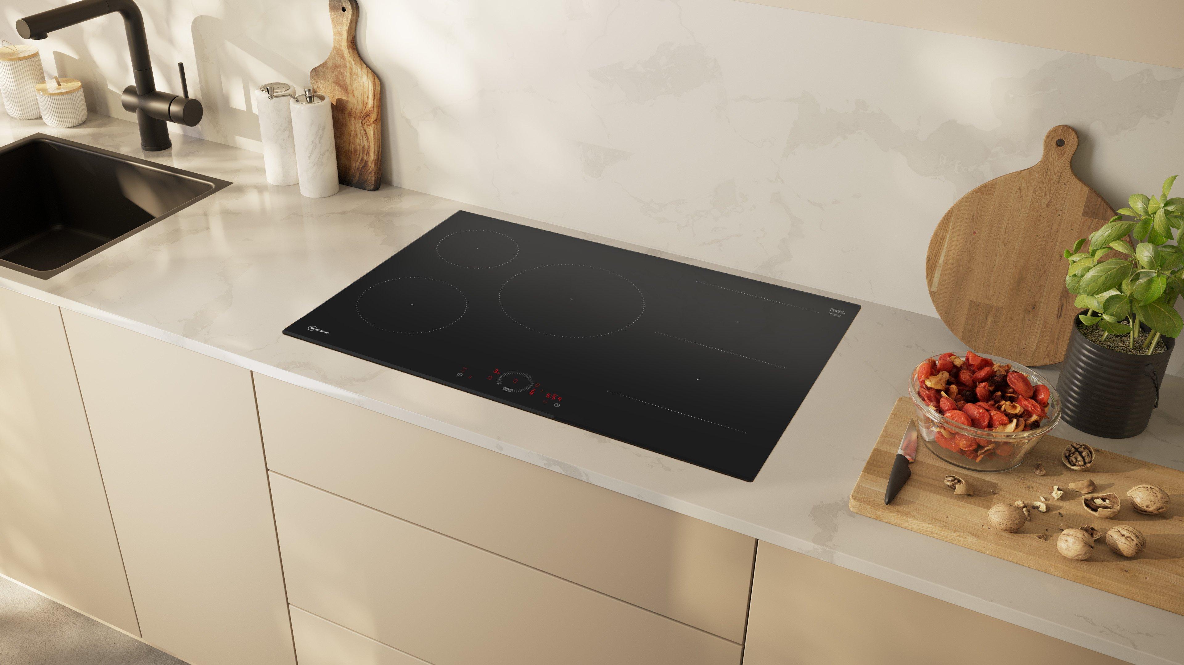Neff T58FHW1L0 80.2cm Induction Hob - Black thumbnail image