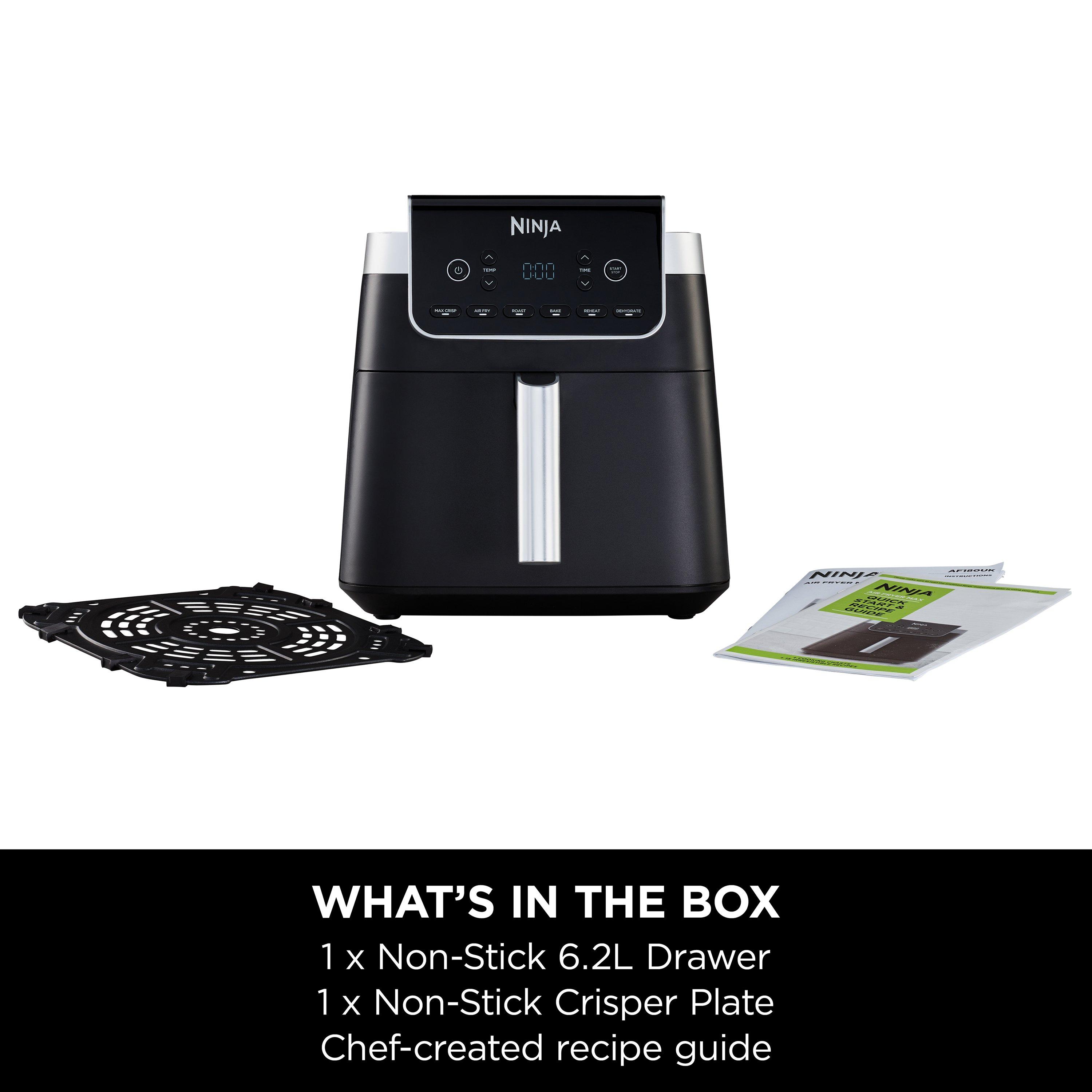 Ninja AF180UK MAX PRO Air Fryer 6.2L - Black thumbnail image