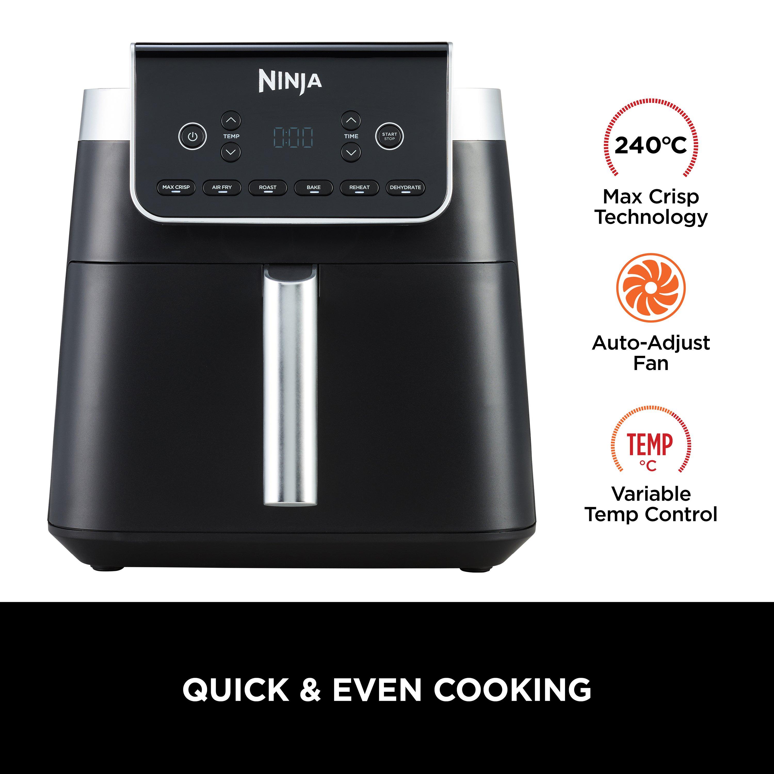 Ninja AF180UK MAX PRO Air Fryer 6.2L - Black thumbnail image