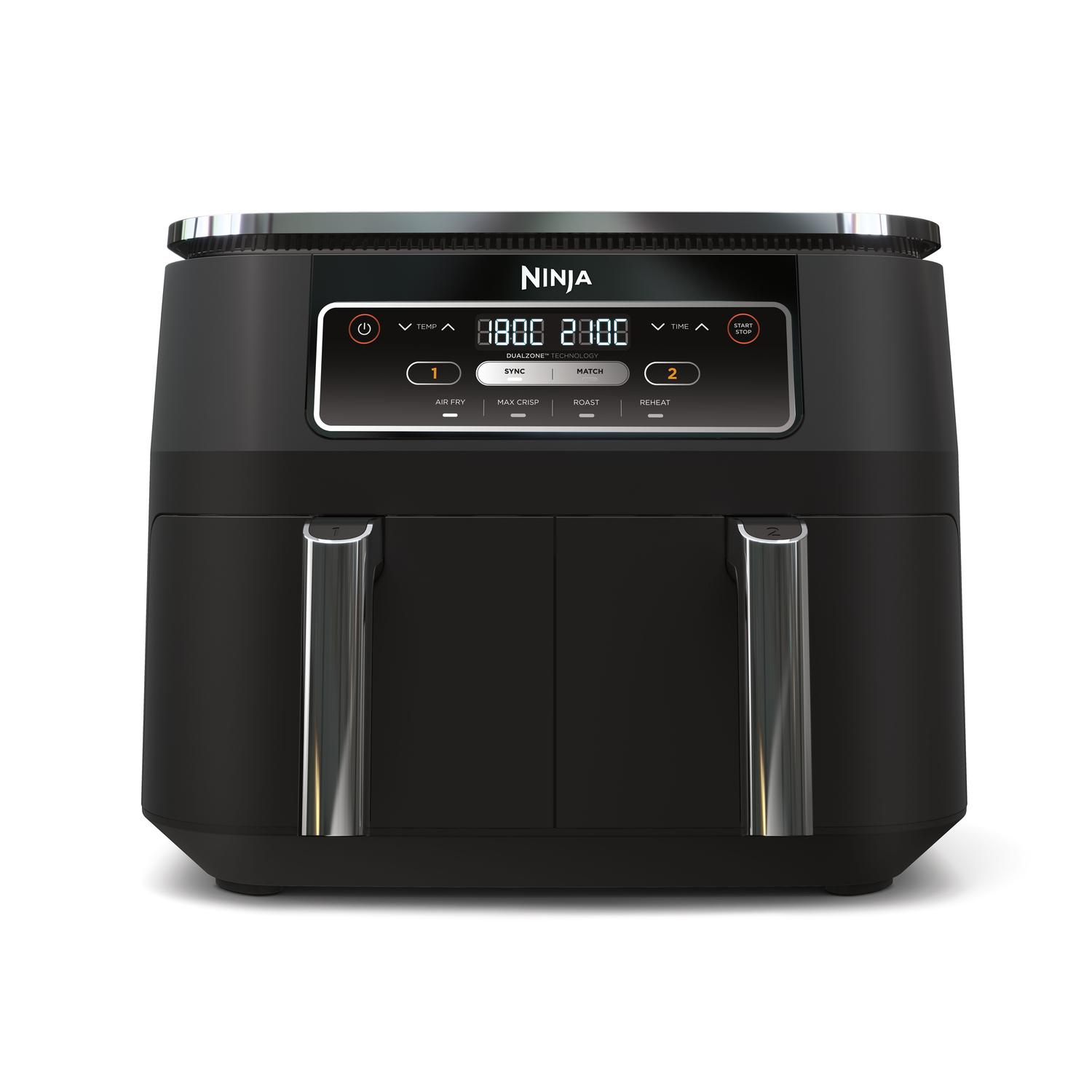 Ninja AF200UK Foodi 4-in-1 Dual Zone 7.6L Air Fryer - Black thumbnail image