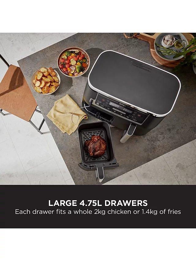 Ninja AF451UK Foodi MAX Air Fryer with Smart Cook System  - Black thumbnail image