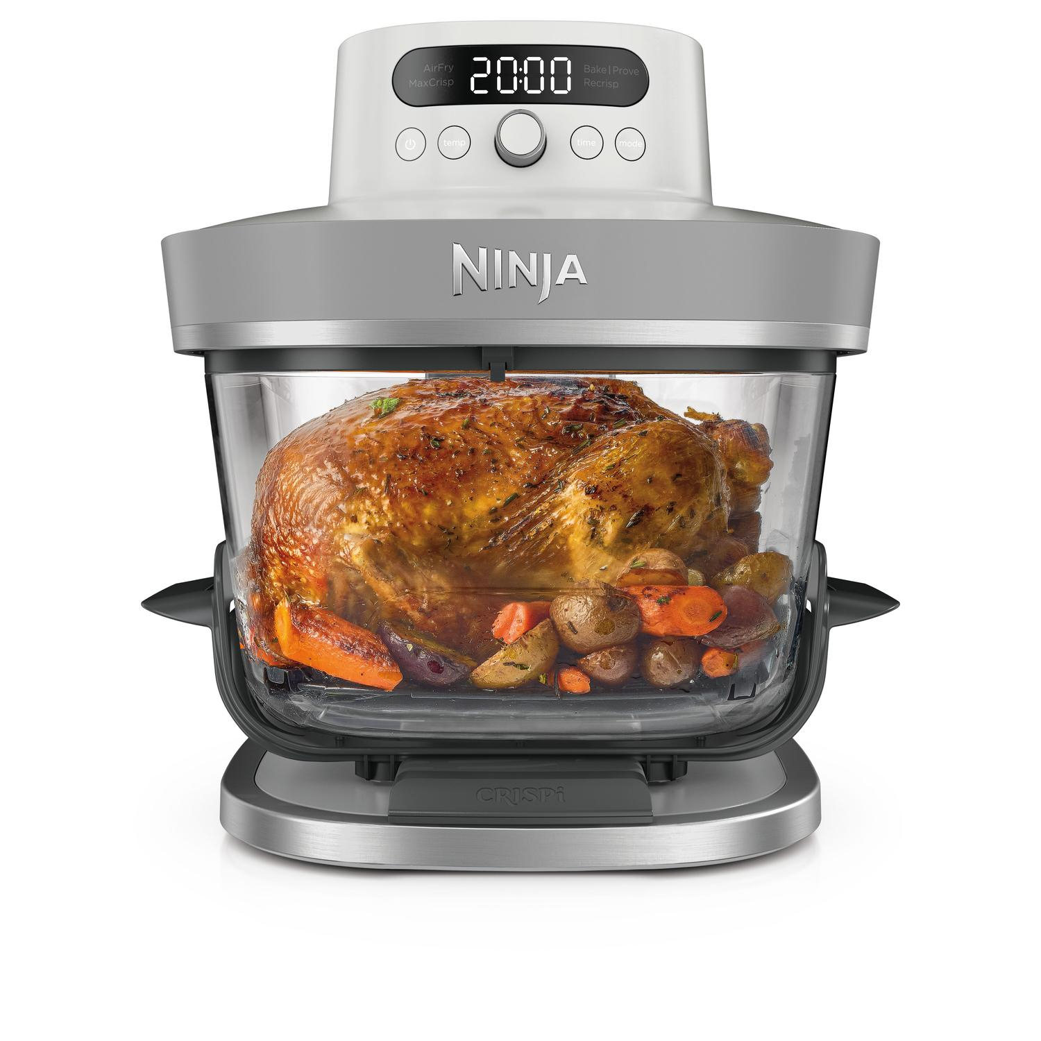 Ninja AS090UKWH CRISPi PRO 5-in-1 Glass Air Fryer - White thumbnail image