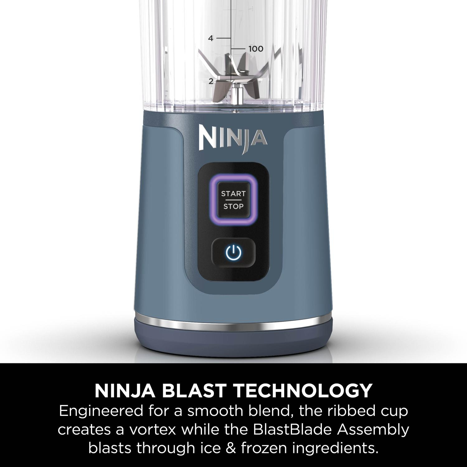 Ninja BC151UKNV Ninja Blast Cordless Portable Blender - Denim Blue thumbnail image